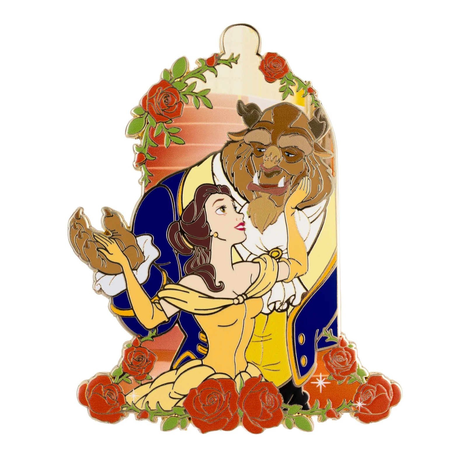 Disney Beauty and the Beast Cloche of Dreams Jumbo Collectible Trading Pin PALM