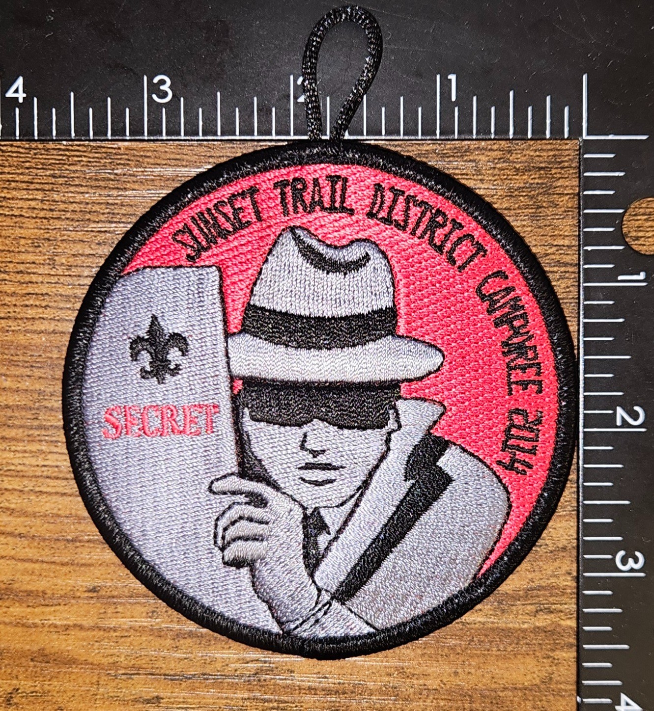 Sunset Trail District Camporee 2014 Secret BSA Patch