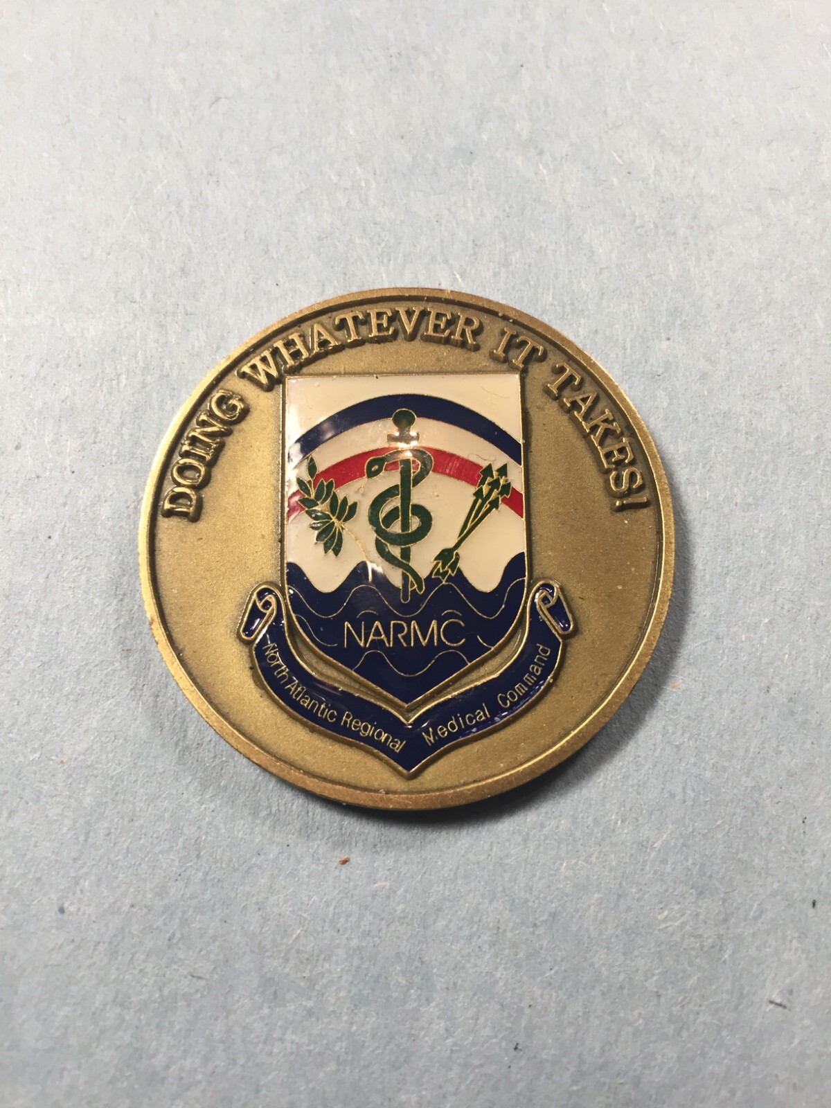 US Army Challenge Coin - NARMC/North Atlantic Regional Medical Command