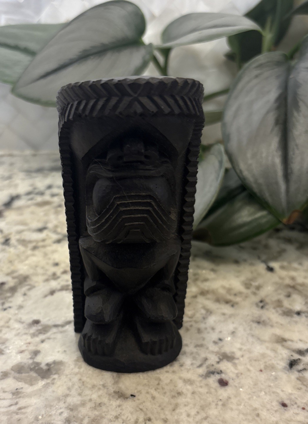 VTG 1964 #237 Hawaiian Volcanic Lava TIKI Statue Coco Joe Hawaii Cultural Decor