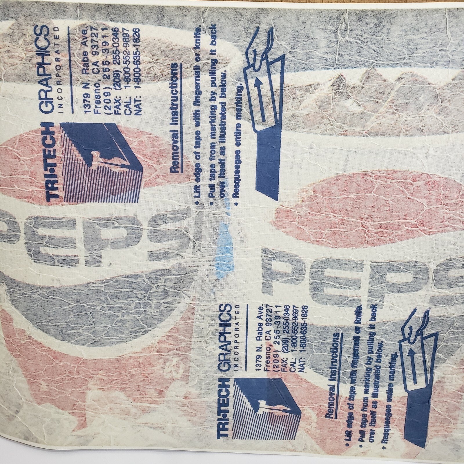 Vintage Pepsi Cola advertising Vinyl Sticker Decal 14\