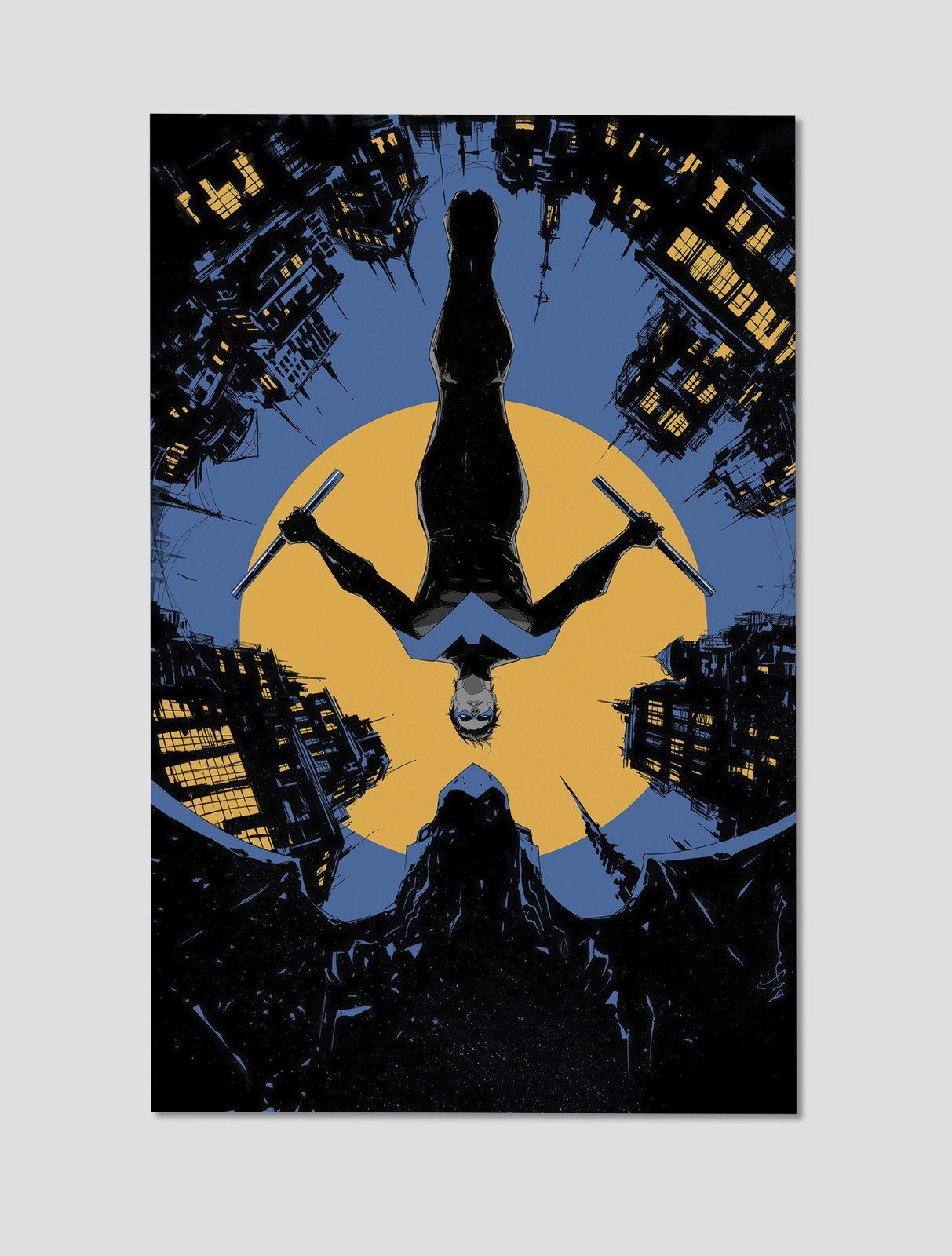 Nightwing Gotham City Premium Giclee Print 11