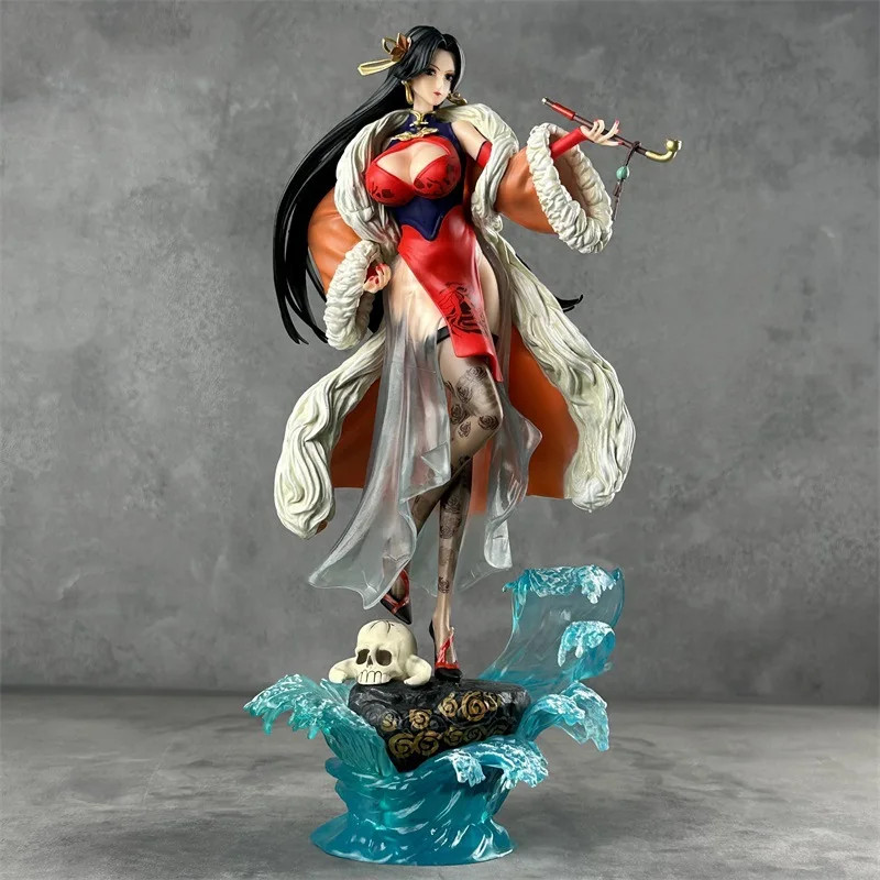 Boa Hancock Figure One Piece Anime PVC Cheongsam Collectible Model Decor 2026