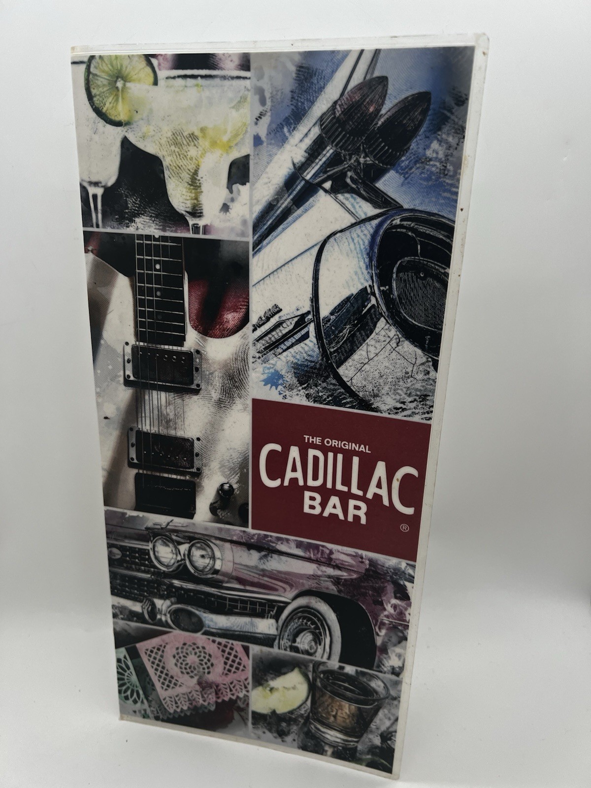 Menu From Your Favorite Restaurant THE ORIGINAL CADILLAC BAR