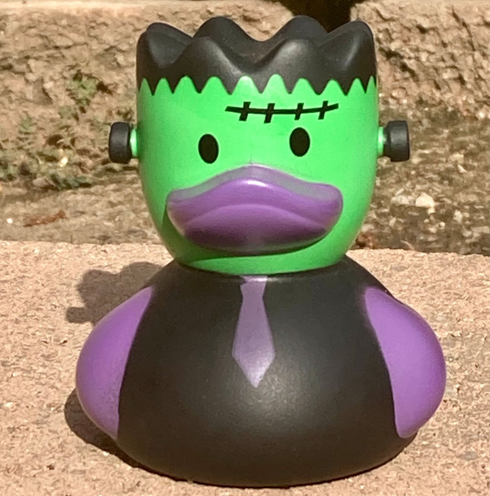 Frankenstein Rubber Duck Halloween Fun Decor Toy