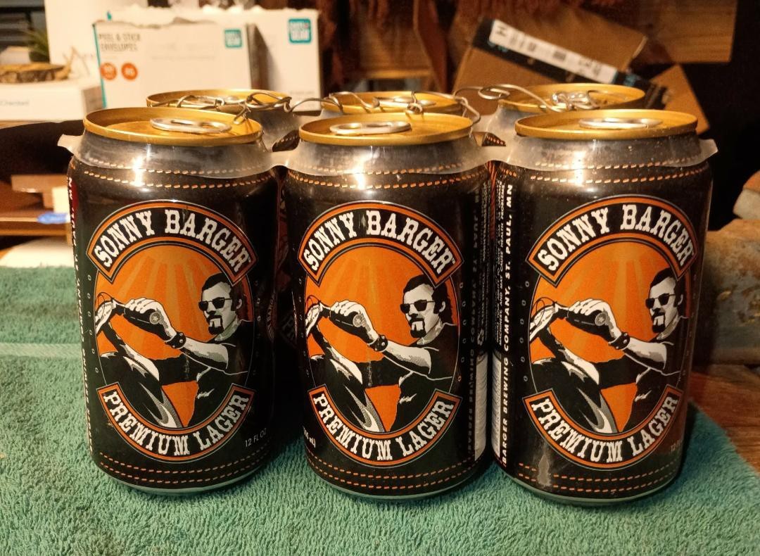 Vintage Six Pack Of Hell\'s Angels Sonny Barber Beer Lager