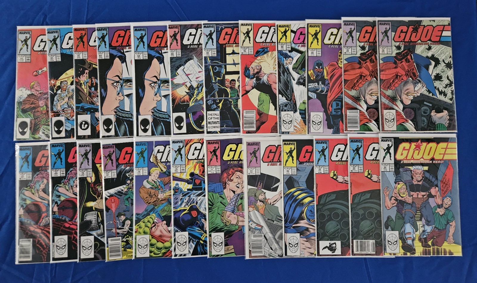 G.I. Joe Comic Books--Lot of 24 between issues #60-90 G.I. Joe Comic Books--Lot of 24 between issues #60-90