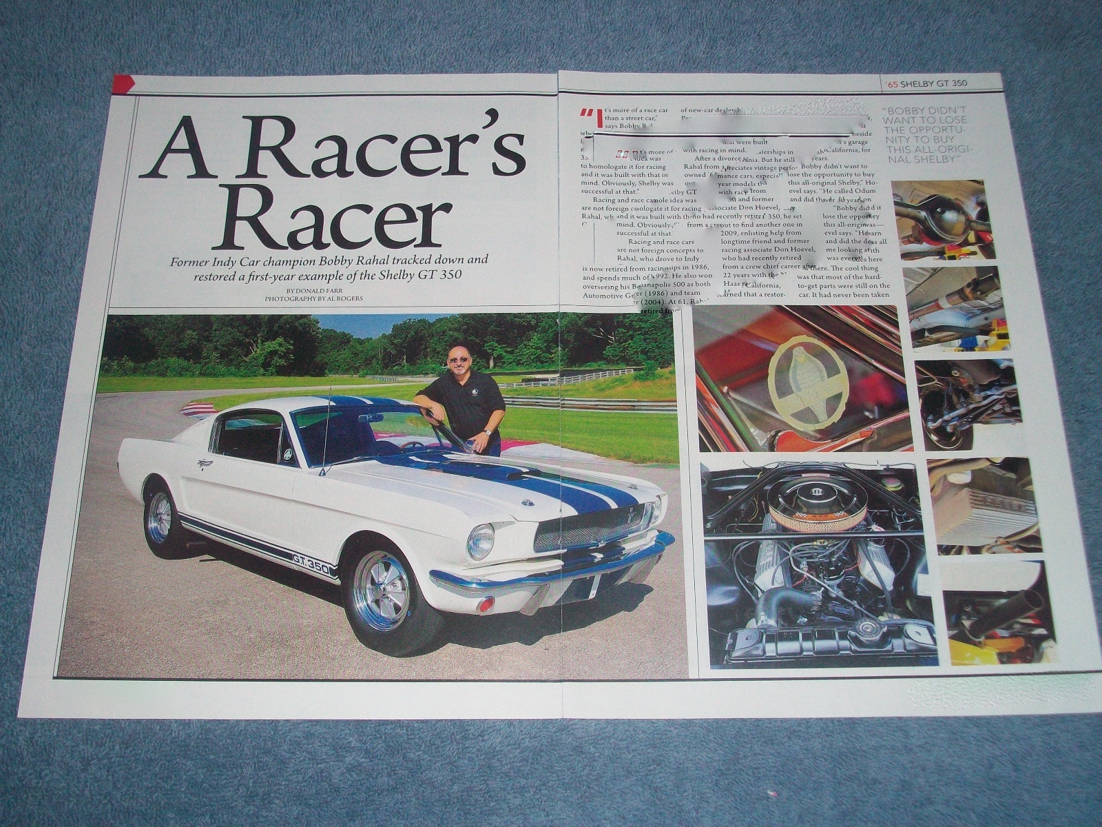 1965 Shelby GT 350 Article \