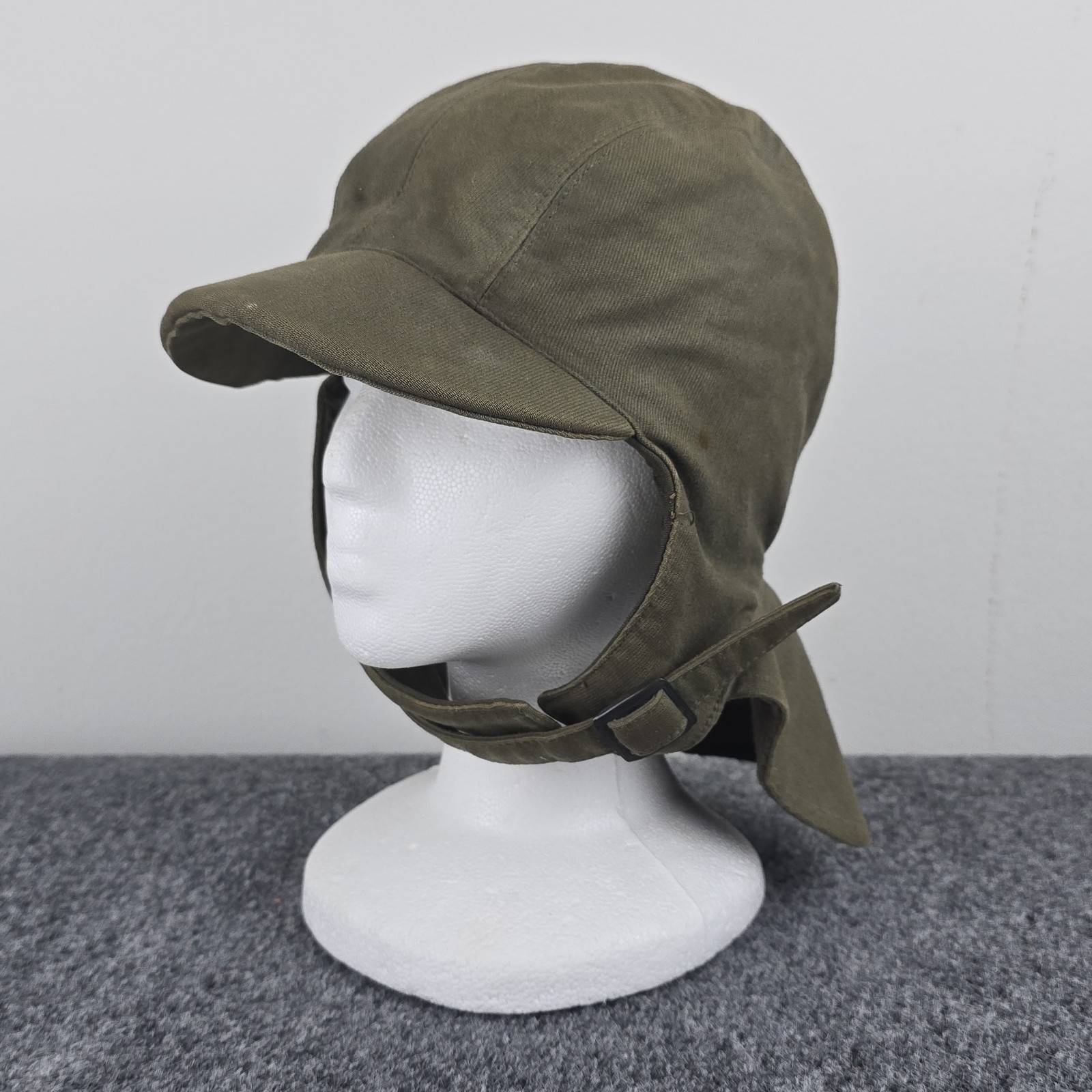 WWII US Navy N-1 Deck Cap USN Cold Weather Hat Size 7 NXsx 86740 Original