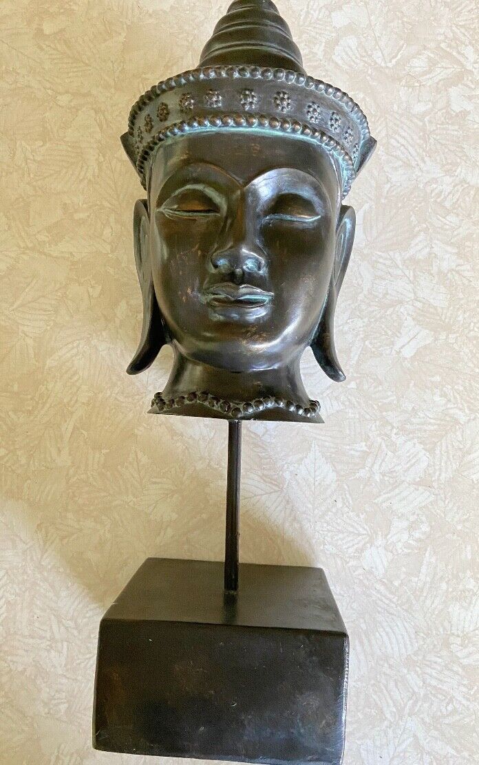 Vintage Cambodian Bronze Buddha