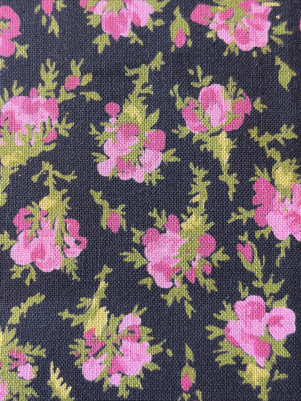 Vtg Cotton Fabric 5 Yd x 36 Vtg Cotton Fabric 5 Yd x 36