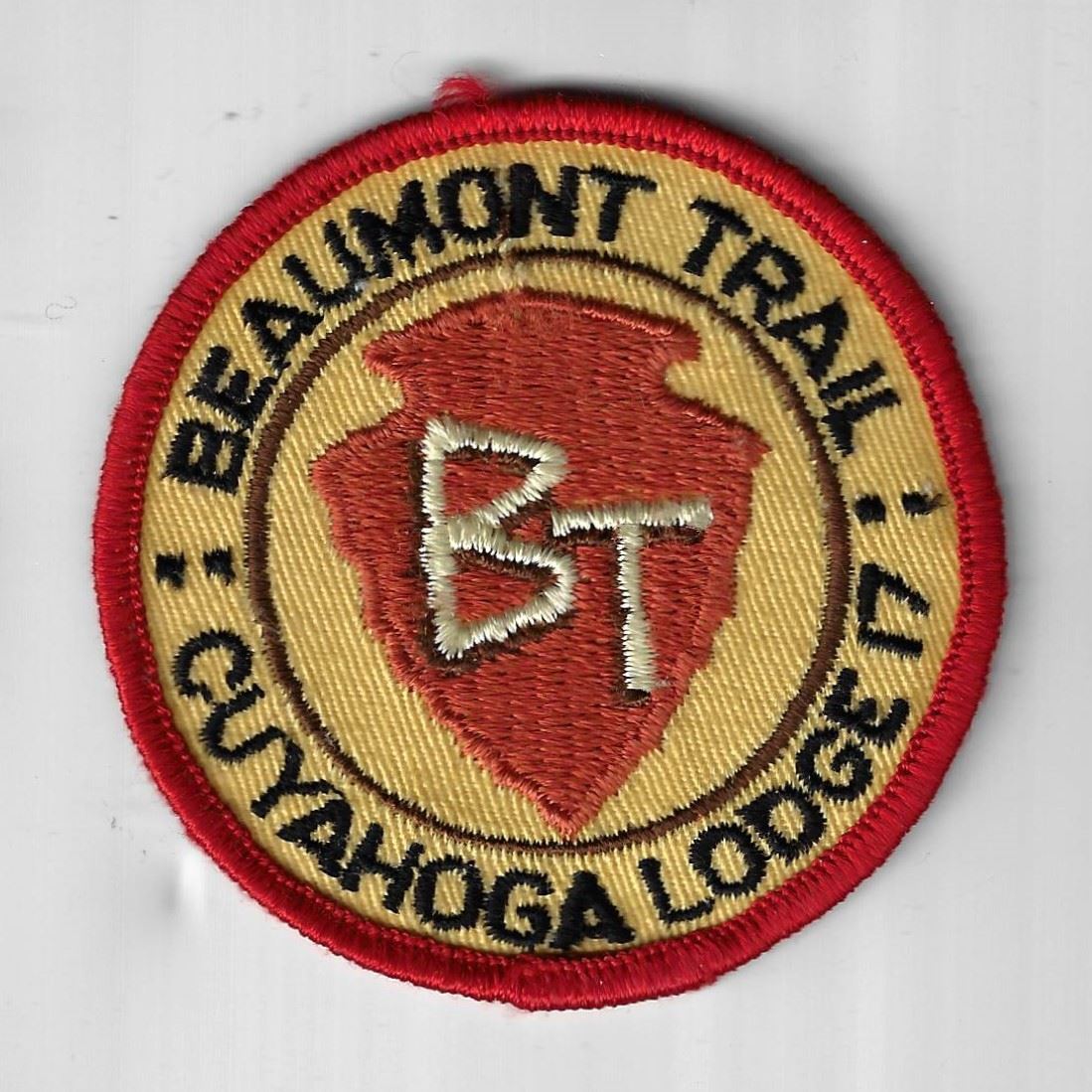 Beaumont Trail Cuyahoga Lodge 17 RED Bdr. [CA-229]
