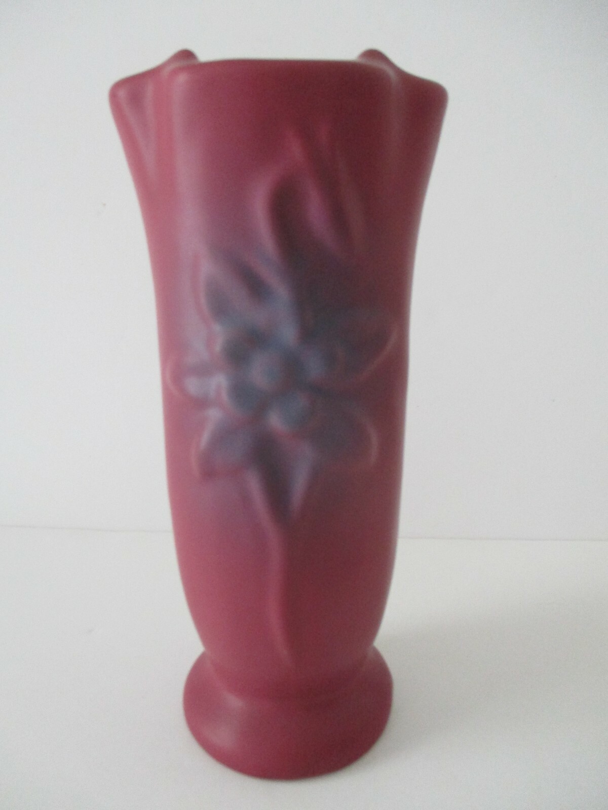 Van Briggle Pottery Persian Rose Columbine Vase