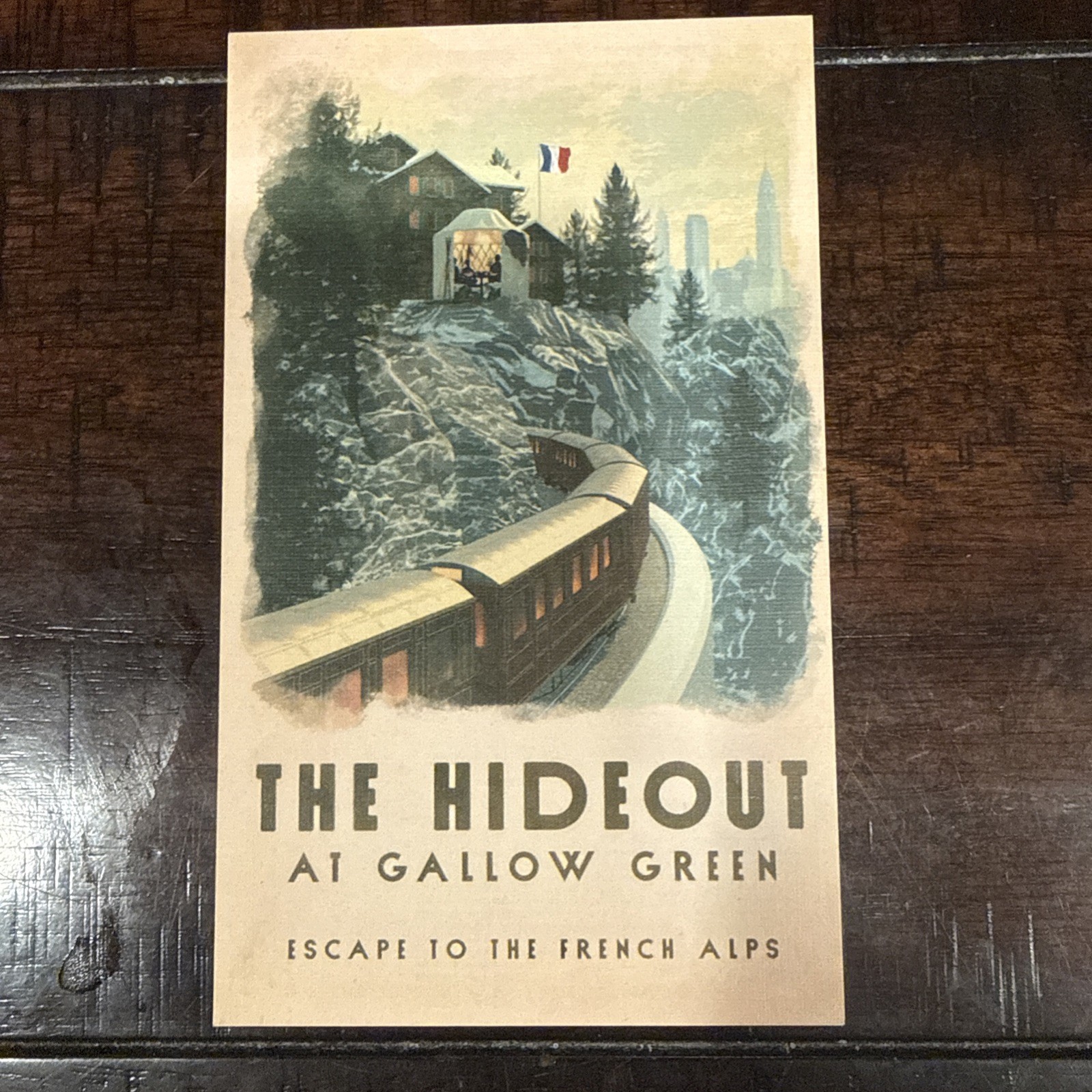 The Hideout At Gallow Green Postcard Sleep No More McKittrick Hotel