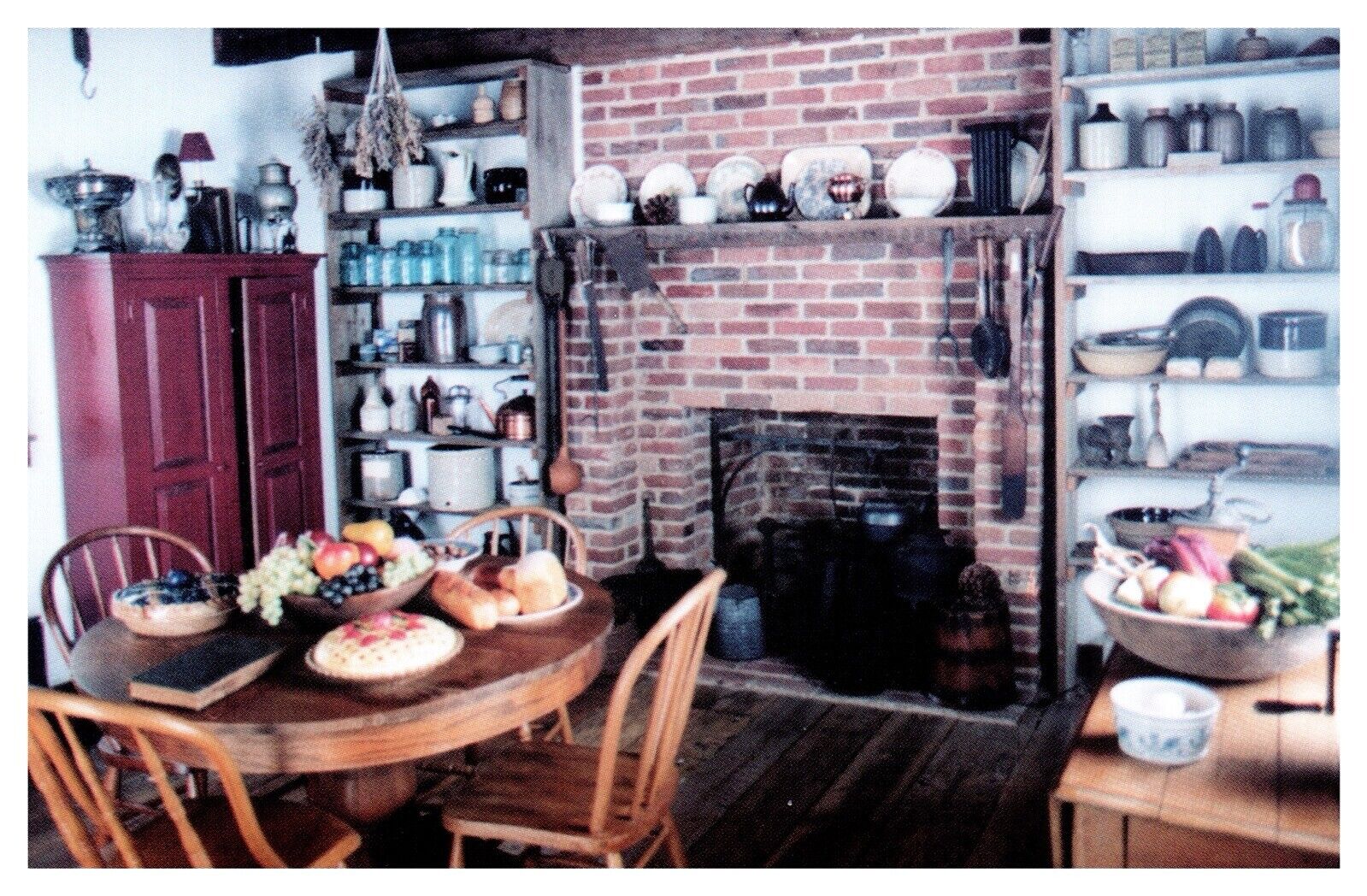 St Catherine Maryland Samuel A Mudds Home Interior Kitchen Chrome Postcard