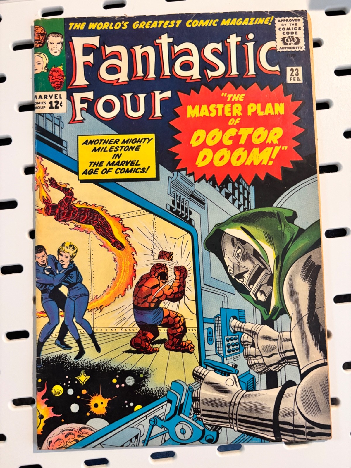 Fantastic Four #23 F  1964  early  Dr Doom appearance Kirby Stan Lee solid book