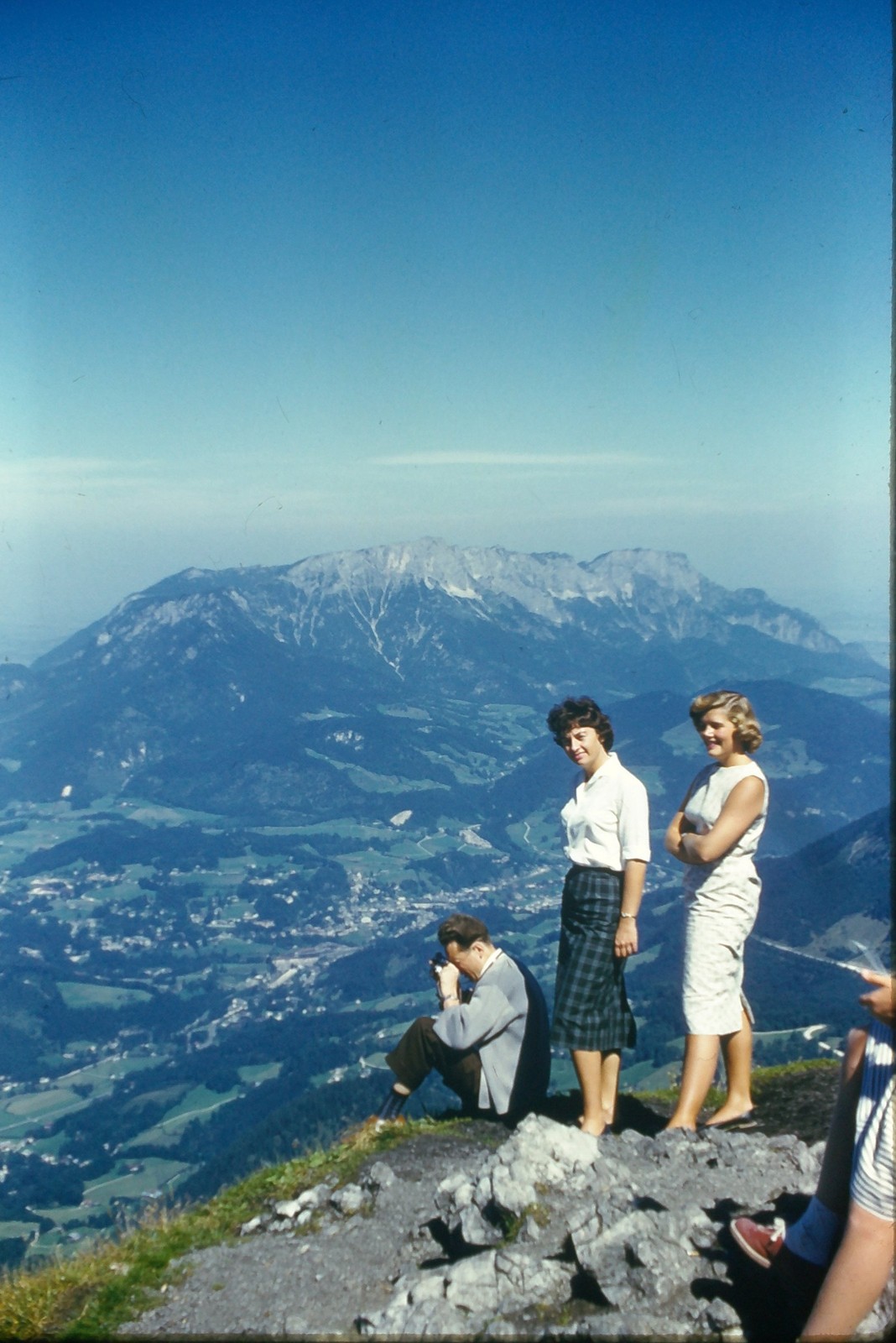 c1950\'s Kodachrome 35mm Slide Zell am See Austria Hohe Tauern Mountain View c1950\'s Kodachrome 35mm Slide Zell am See Austria Hohe Tauern Mountain View