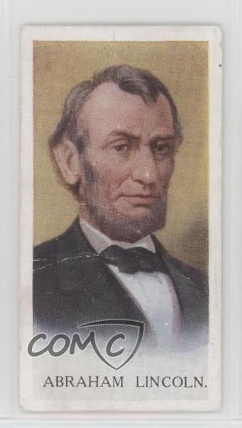 1927 Carreras Famous Men Tobacco Abraham Lincoln #7 3q4