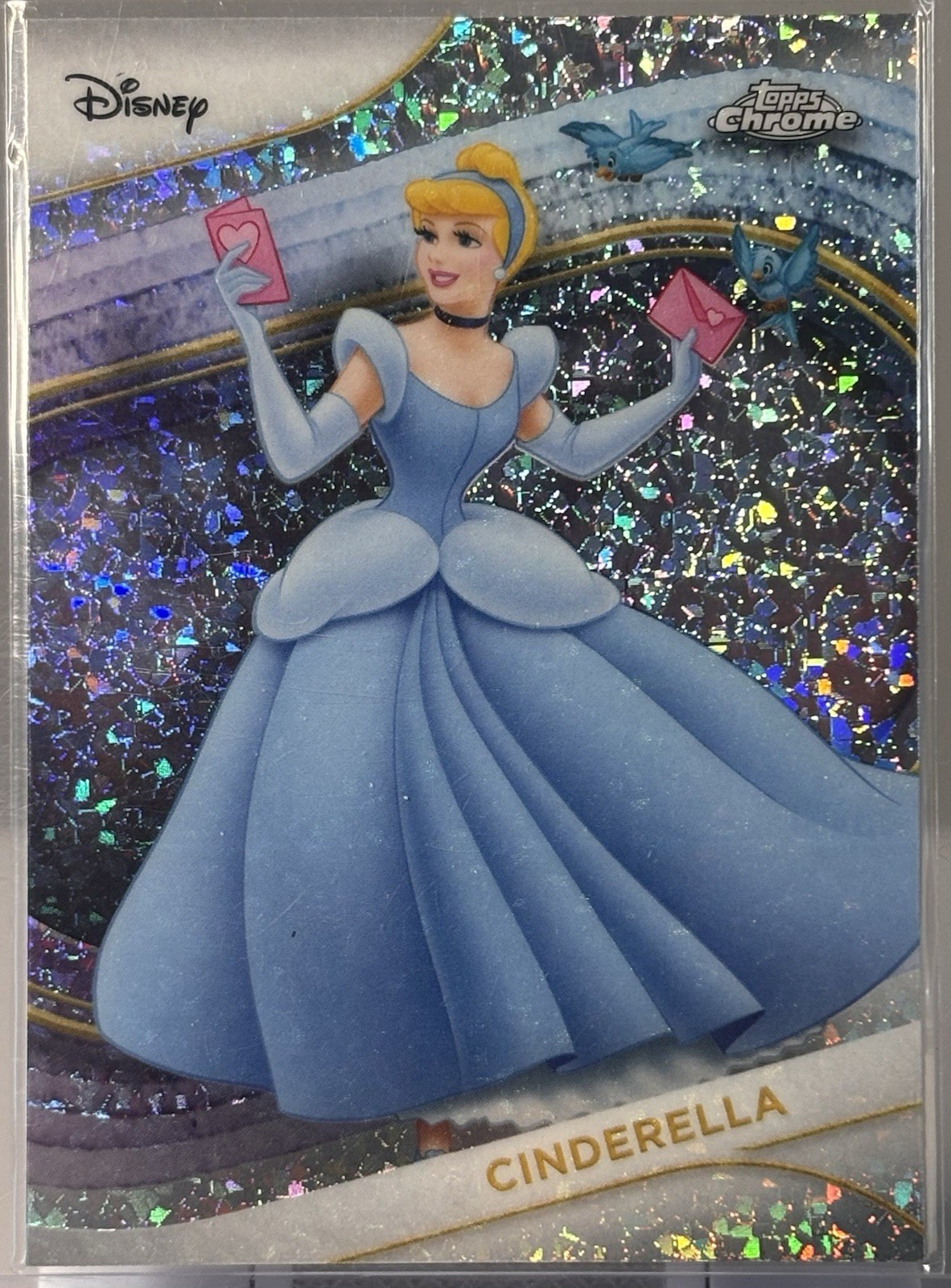 2025 Topps Chrome Disney Cinderella Mini-Diamonds Refractor #75