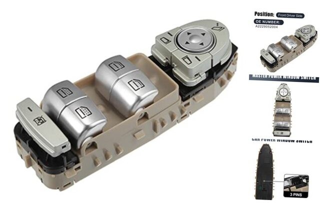Driver Master Power Window Switch A2229052004 for Mercedes S-Class 2013-2017 Driver Master Power Window Switch A2229052004 for Mercedes S-Class 2013-2017