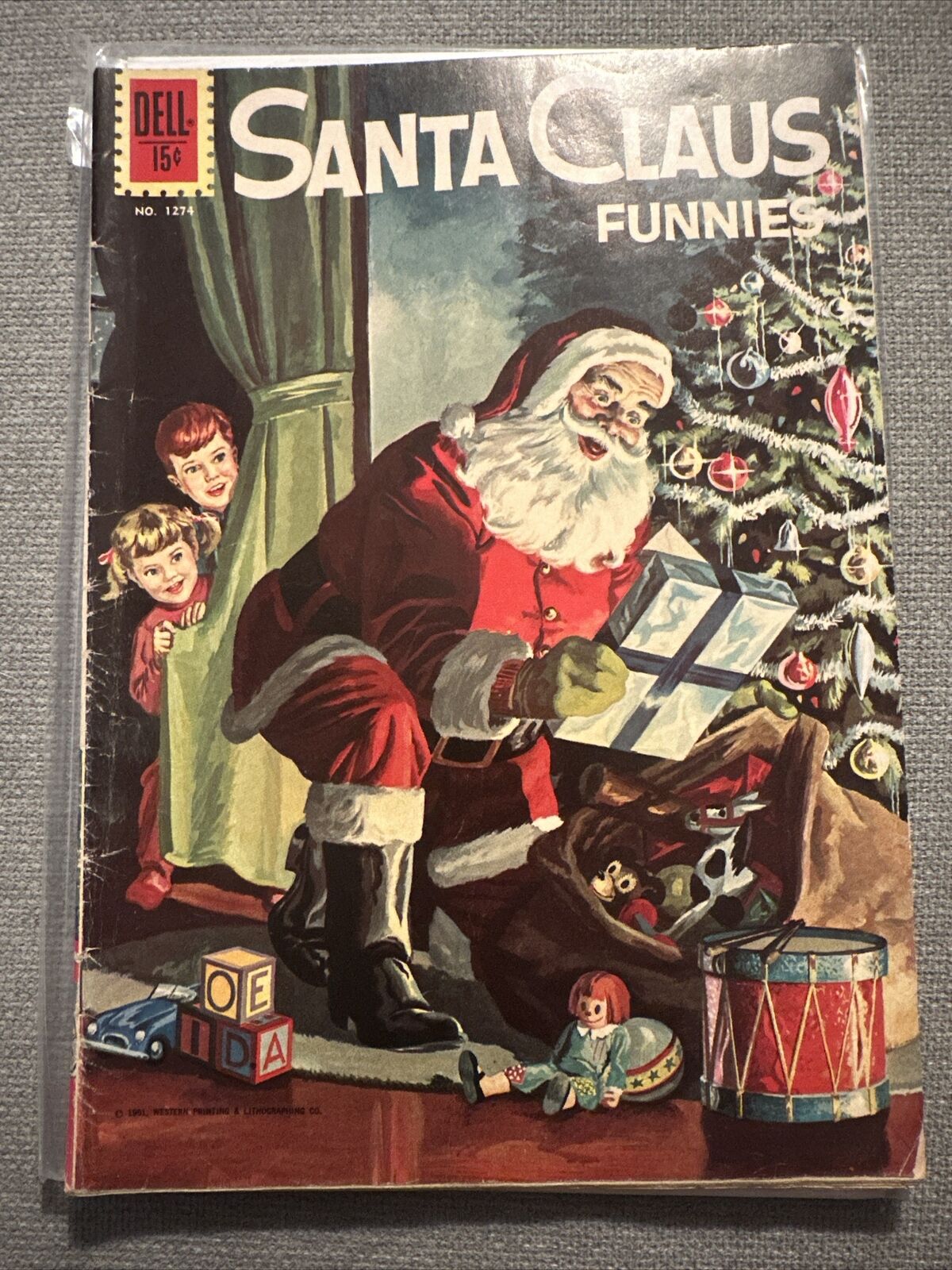Four Color Comics 1274 Santa Claus Funnies Dell Comics 1961