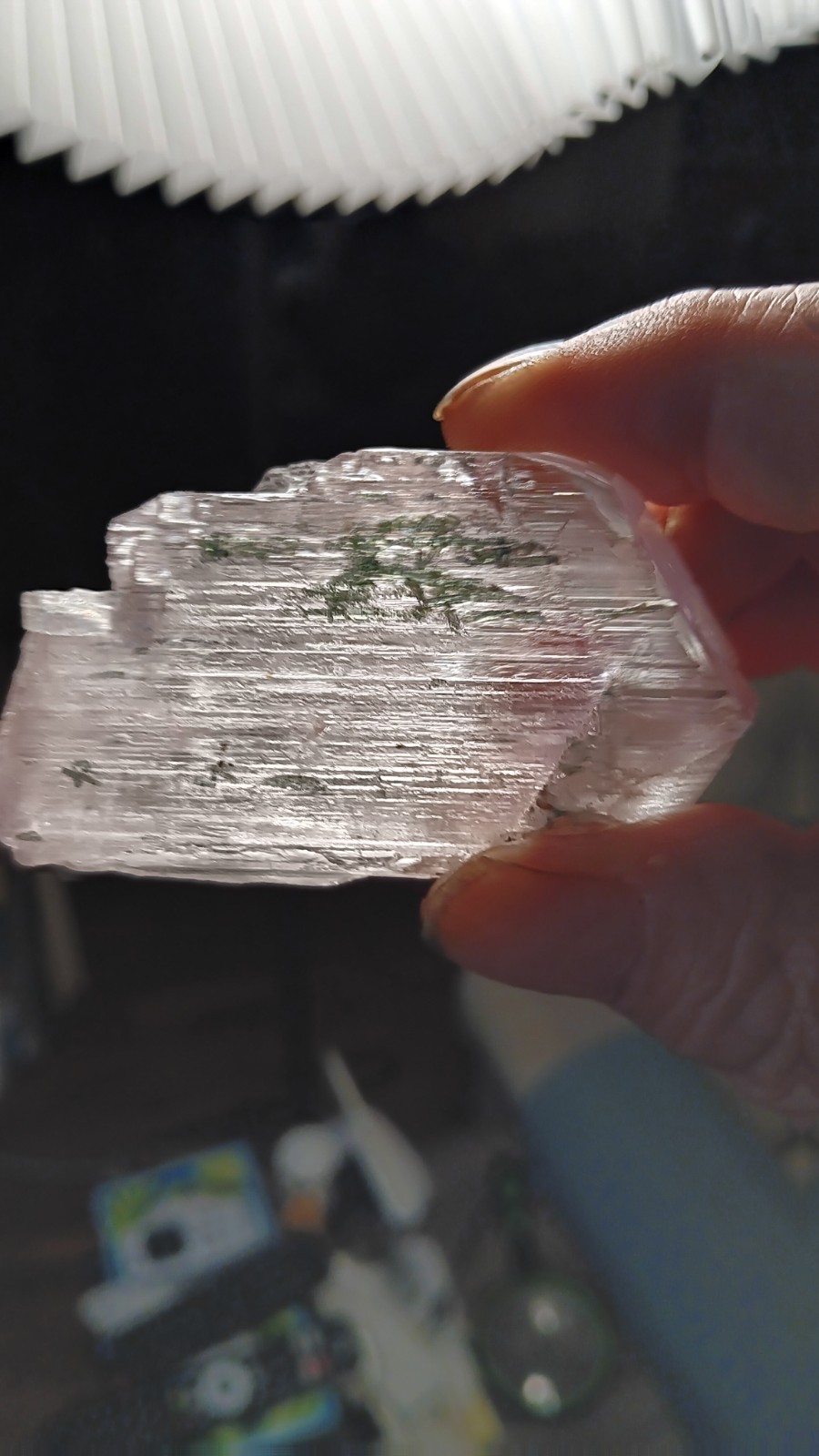 Rare Crystal With Mineral Outside 3
