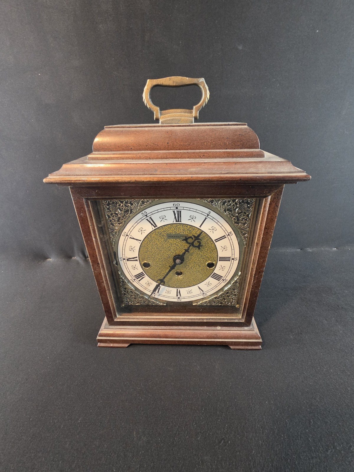 Hamilton Wheatland Chime Clock 340-020 West Germany 