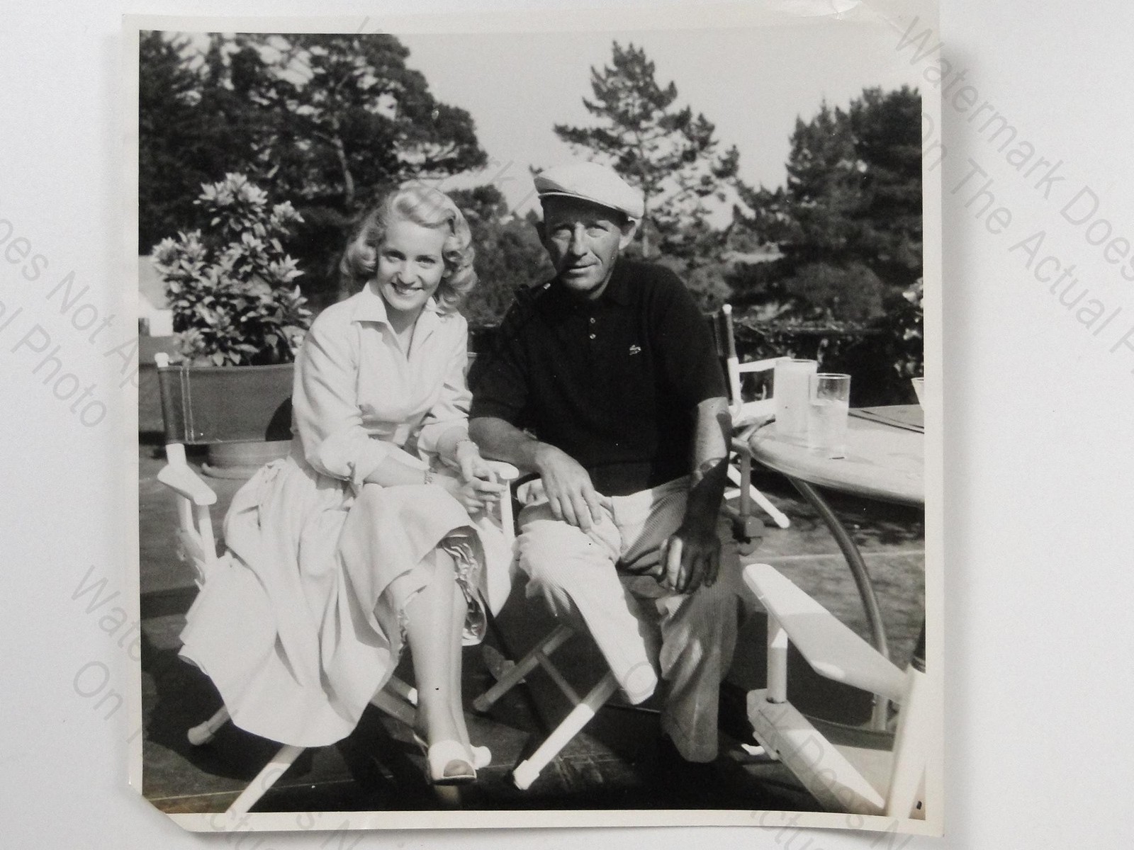 Bing Crosby Margie Holliday Wife Of Michael Holliday 1950s VTG Photo