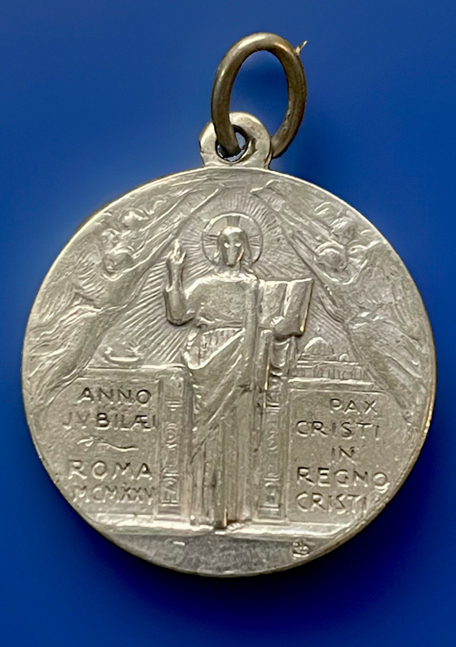 Antique 1925 Pax Christi Regno, The Peace Of Christ’s Reign, Pope Pius XI Medal