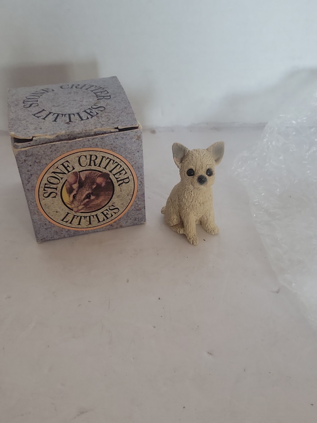 Stone Critters Littles Chihuahua Dog Figurine SCL-052 With BOX