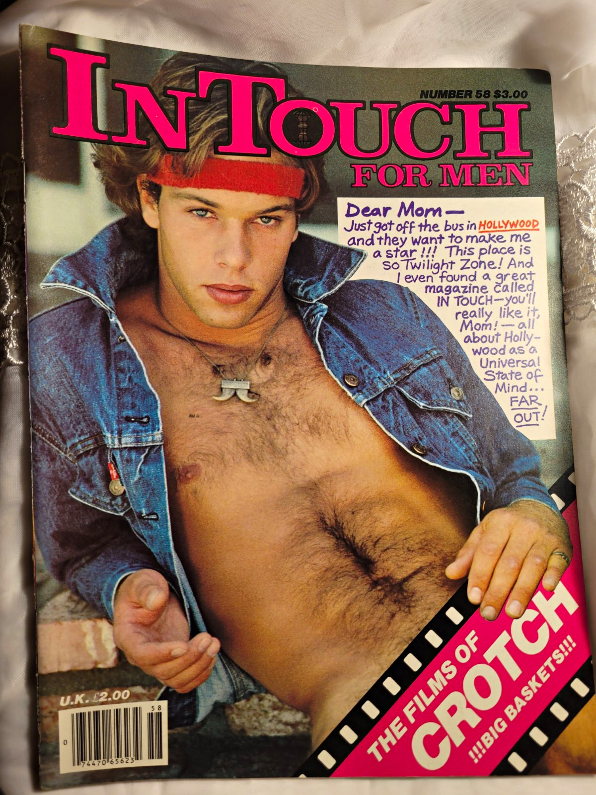 Vtg In Touch Magazine Issue #58 LGBTQ  historical gay male interest male nudes