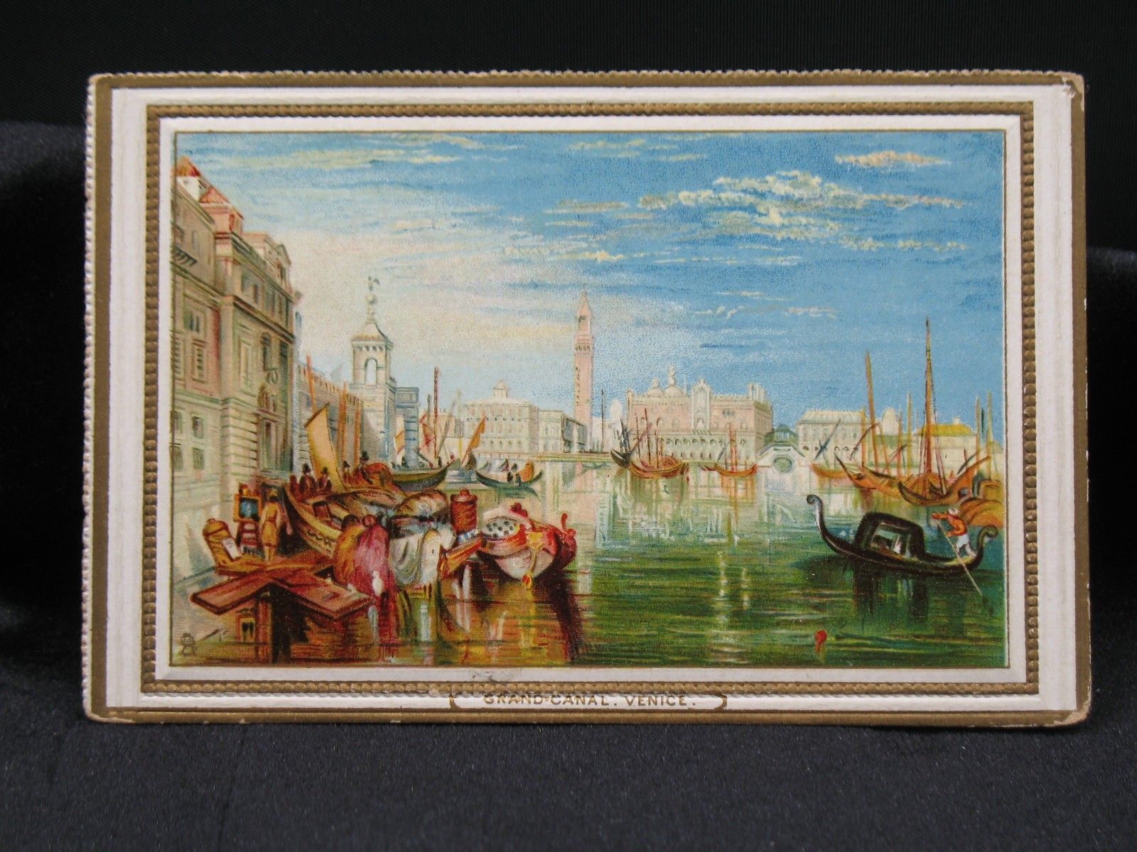 Grand Canal Venice Tuck Calendar Series Postcard UNPOSTED (526)