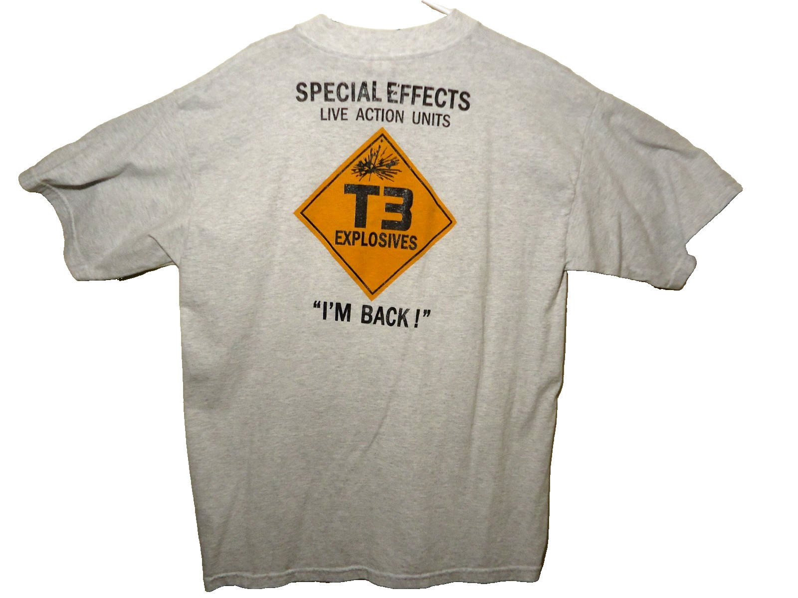 TERMINATOR 3 EXCLUSIVE SPECIAL EFFECTS FILM CREW SHIRT VERY RARE