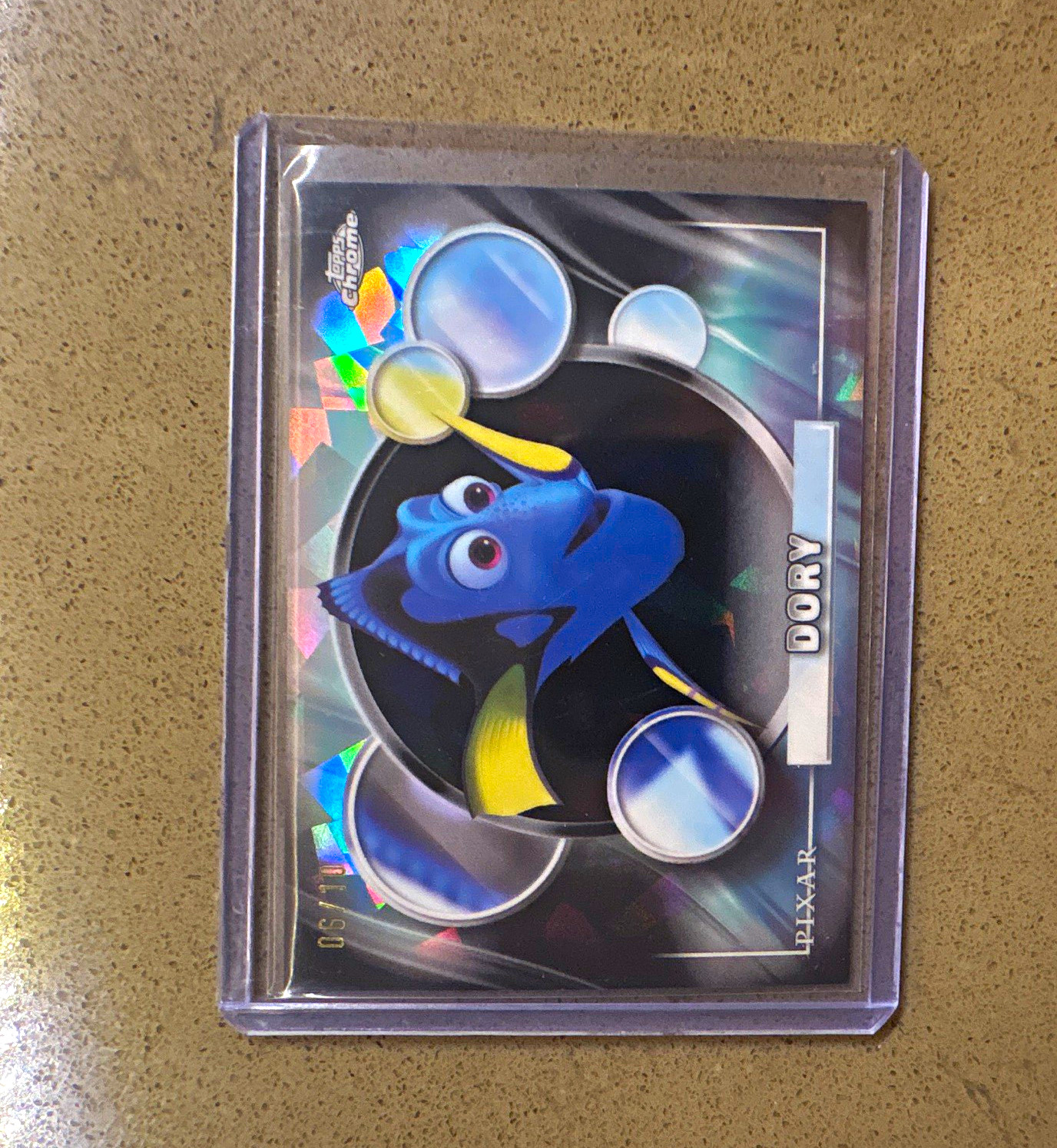Topps 2026 Topps Chrome Pixar Dory Serial Numbered #90 06/10 Card