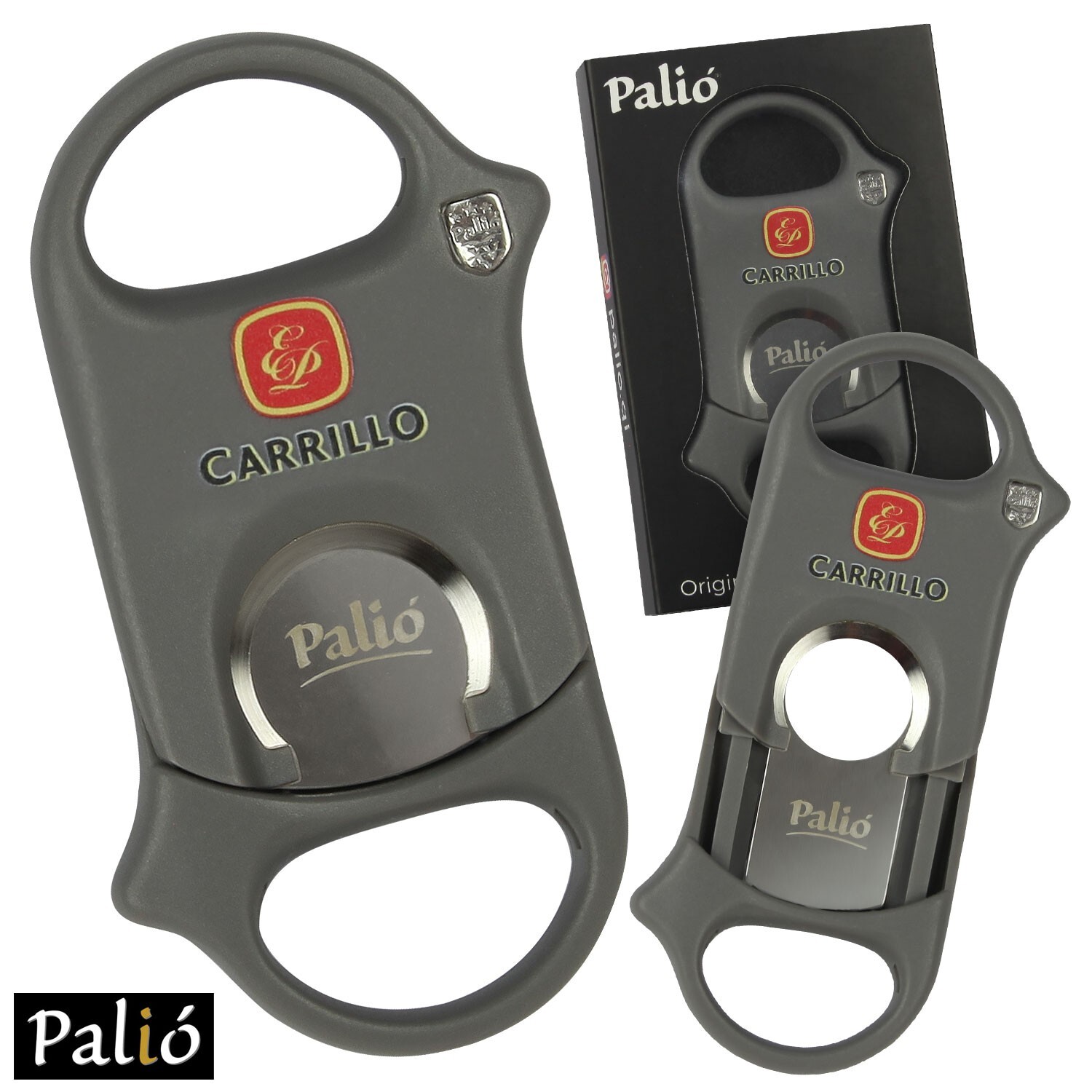 E.P. Carrillo Palio Guillotine Cutter - Gunmetal (MSRP:$45.00)
