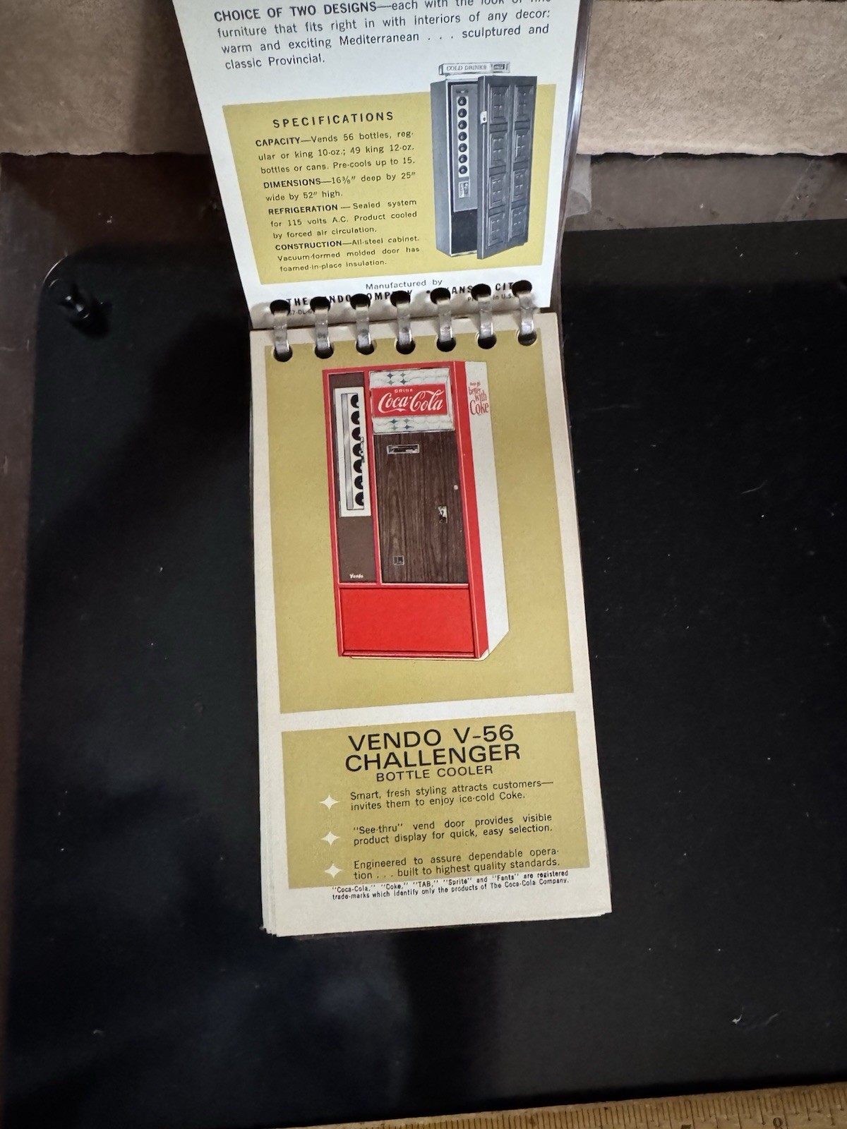 Vintage Vendo StyleStar Salesman Catalog Coca-Cola Vending Machines 25 Models