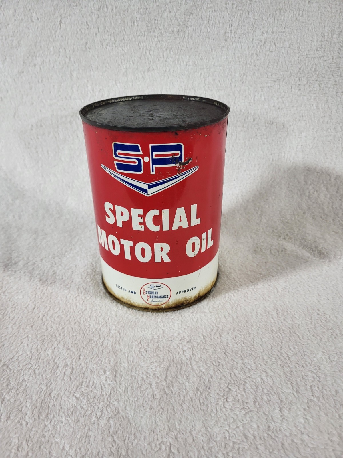 Vintage Studebaker Packard SP Special Motor Oil Can 1 Quart South Bend Indiana
