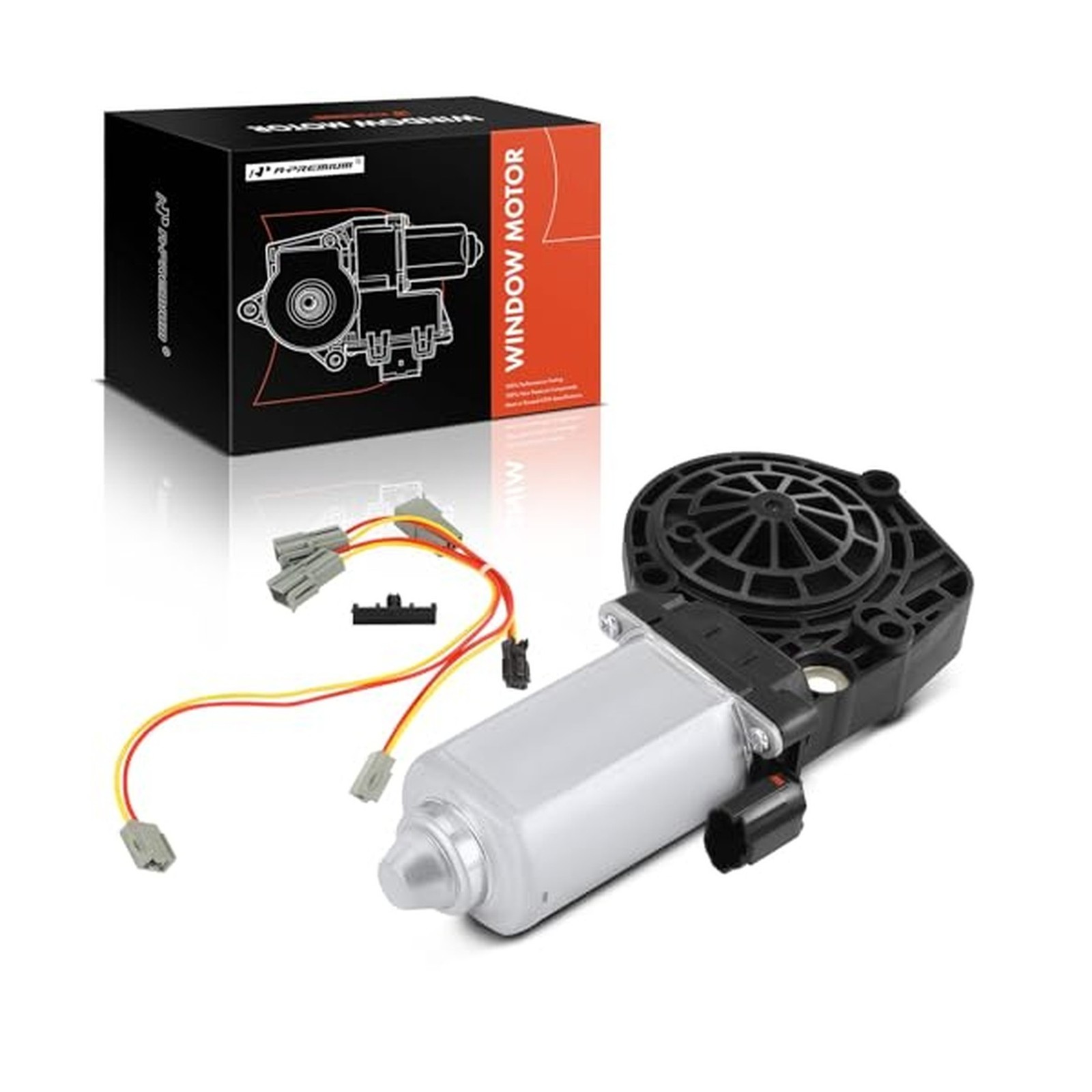 A-Premium Power Window Lift Motor Front or Rear Driver Side, with 2-Pin