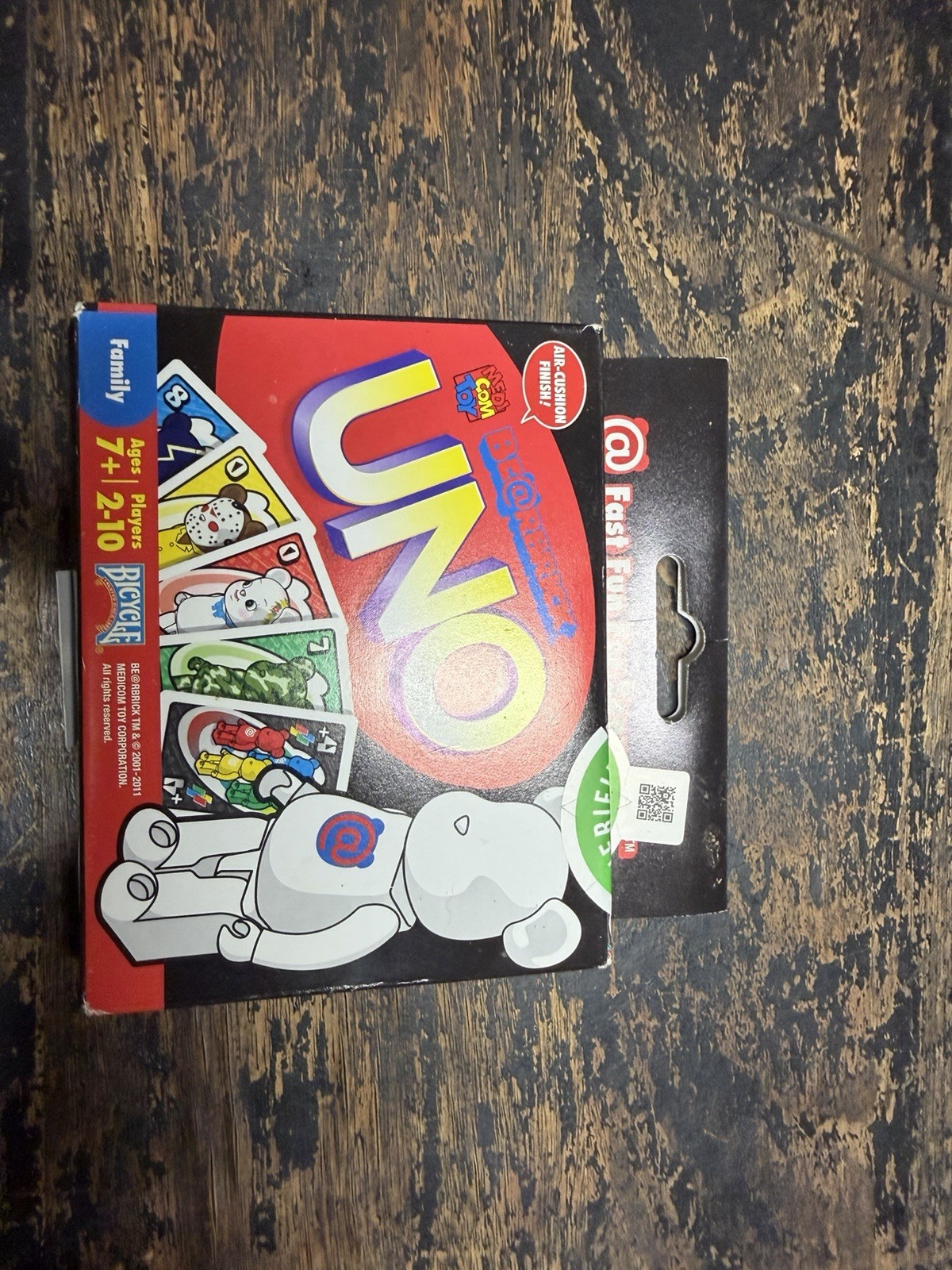 Bearbrick Uno Card Game- Unopened