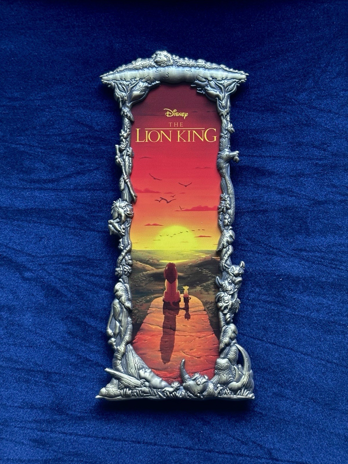 Artland Lion King Mufasa & Simba Disney Framed Pin Ben Harman Series LE 75