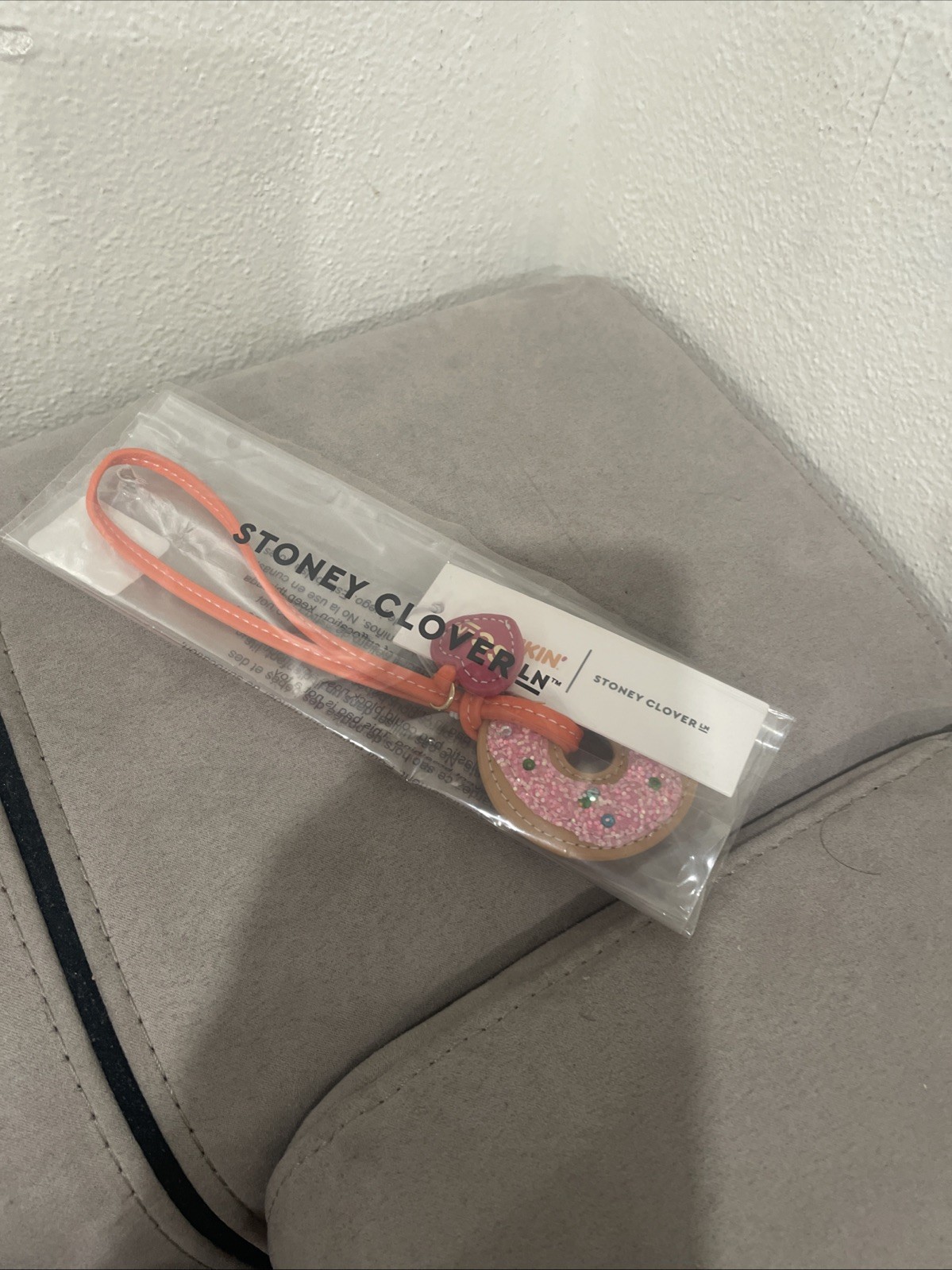 2026 Dunkin Stoney Clover Bag Charm Limited Edition Rare and Sold Out New NWT