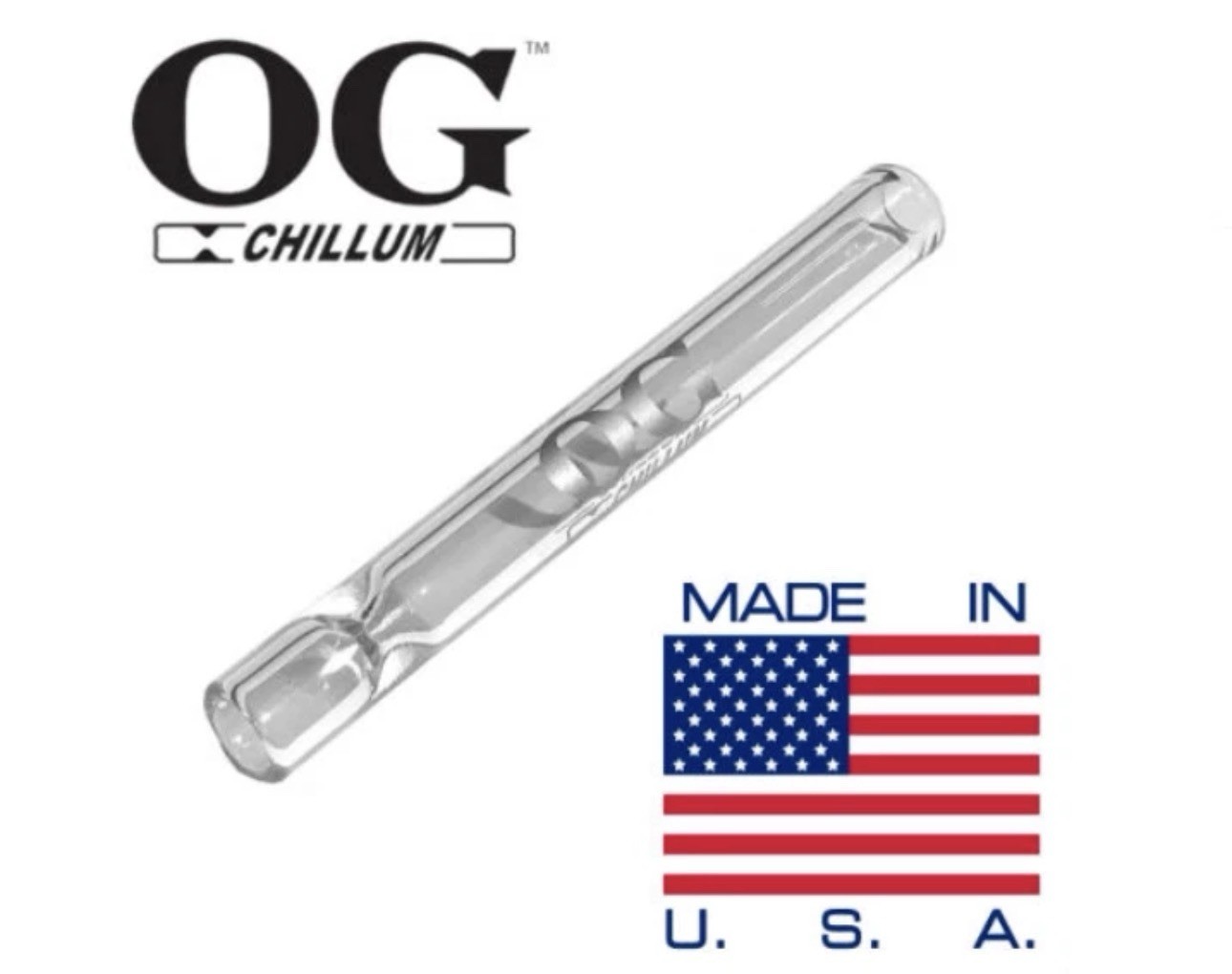 Lot Of 5 - 4'' The Original OG Chillum Made In USA - One Hitter 