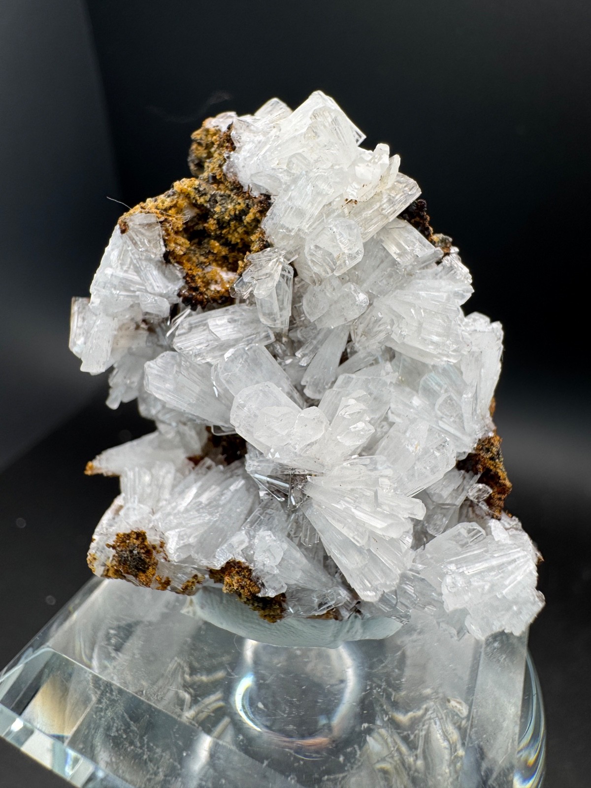 6904 Large Hemimorphite Crystals on Matrix 30g Mina Ojuela