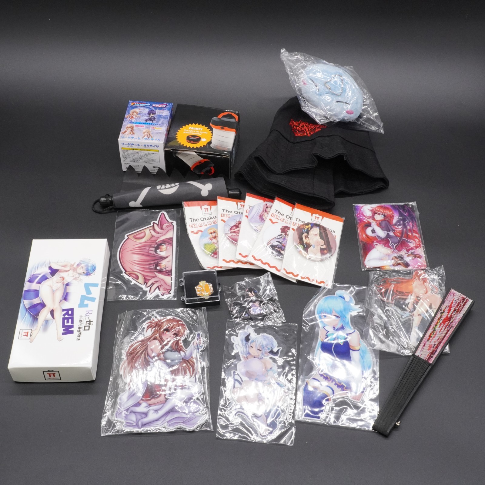 The Otaku Box Exclusive Anime Girl Pin - Box's Content Lot