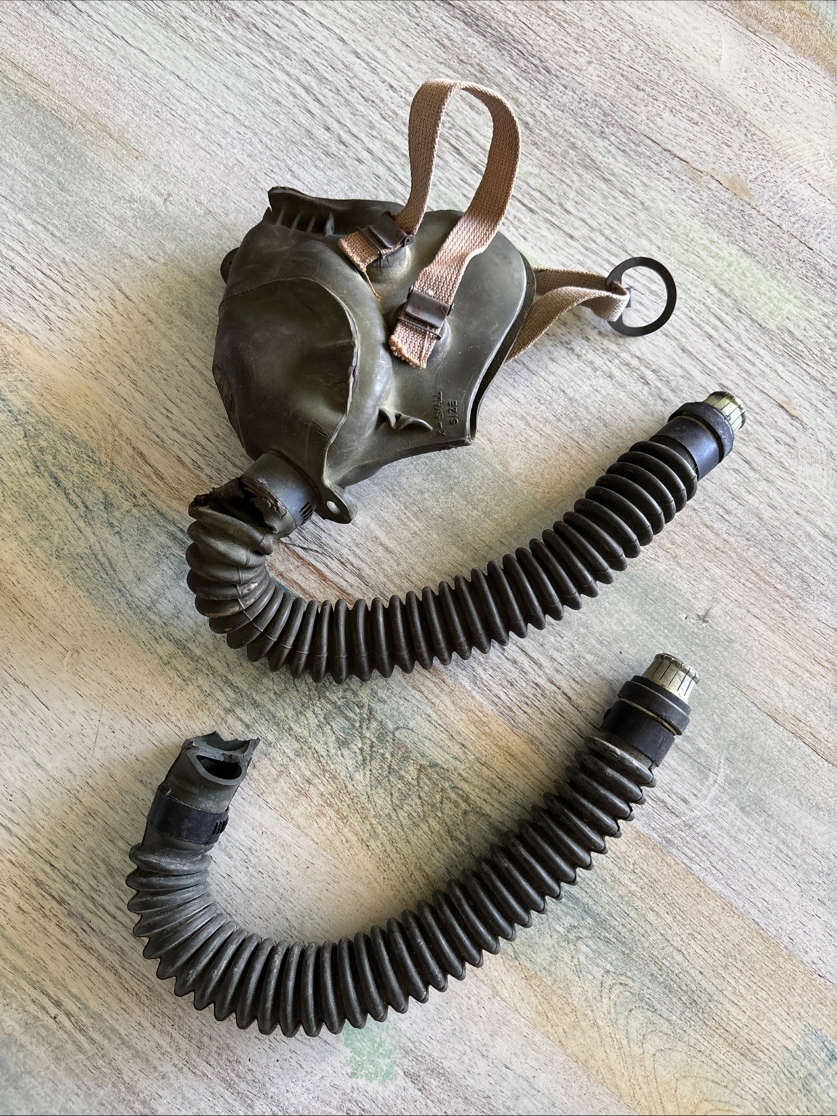 1942 Original Rare A-10 Oxygen Mask WWII USAAF