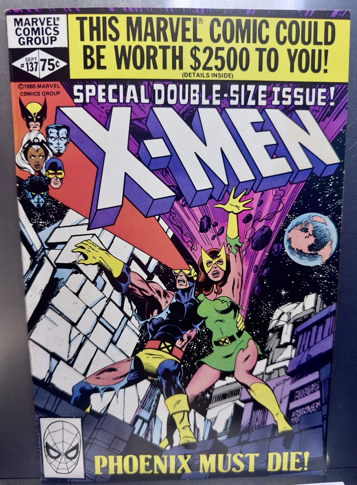 Uncanny X-Men 137 (Sept.1980) 🔑 MAJOR KEY ISSUE 🔑 Death-Jean Grey EST. FN/VF