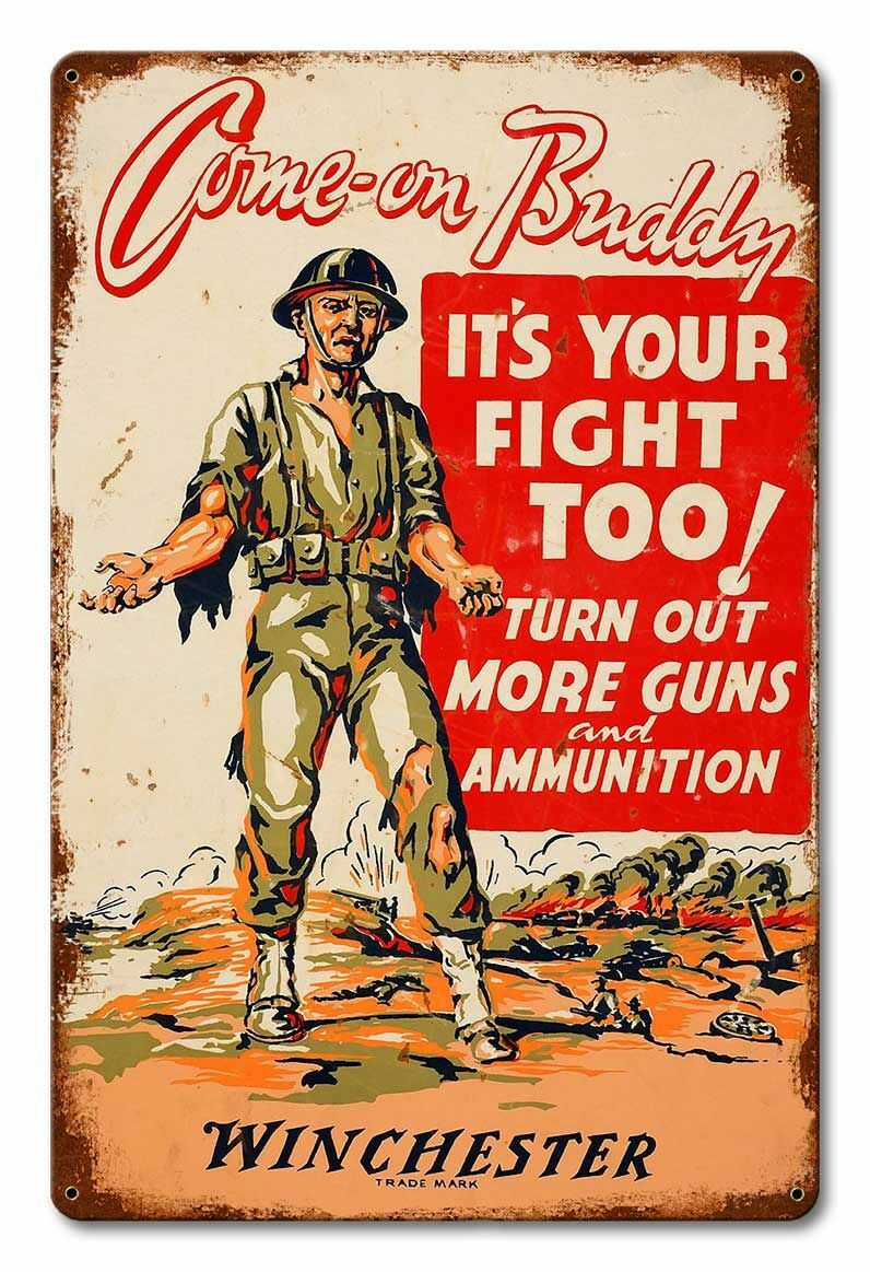WINCHESTER GUNS AMMO SOLDIER WAR 18\