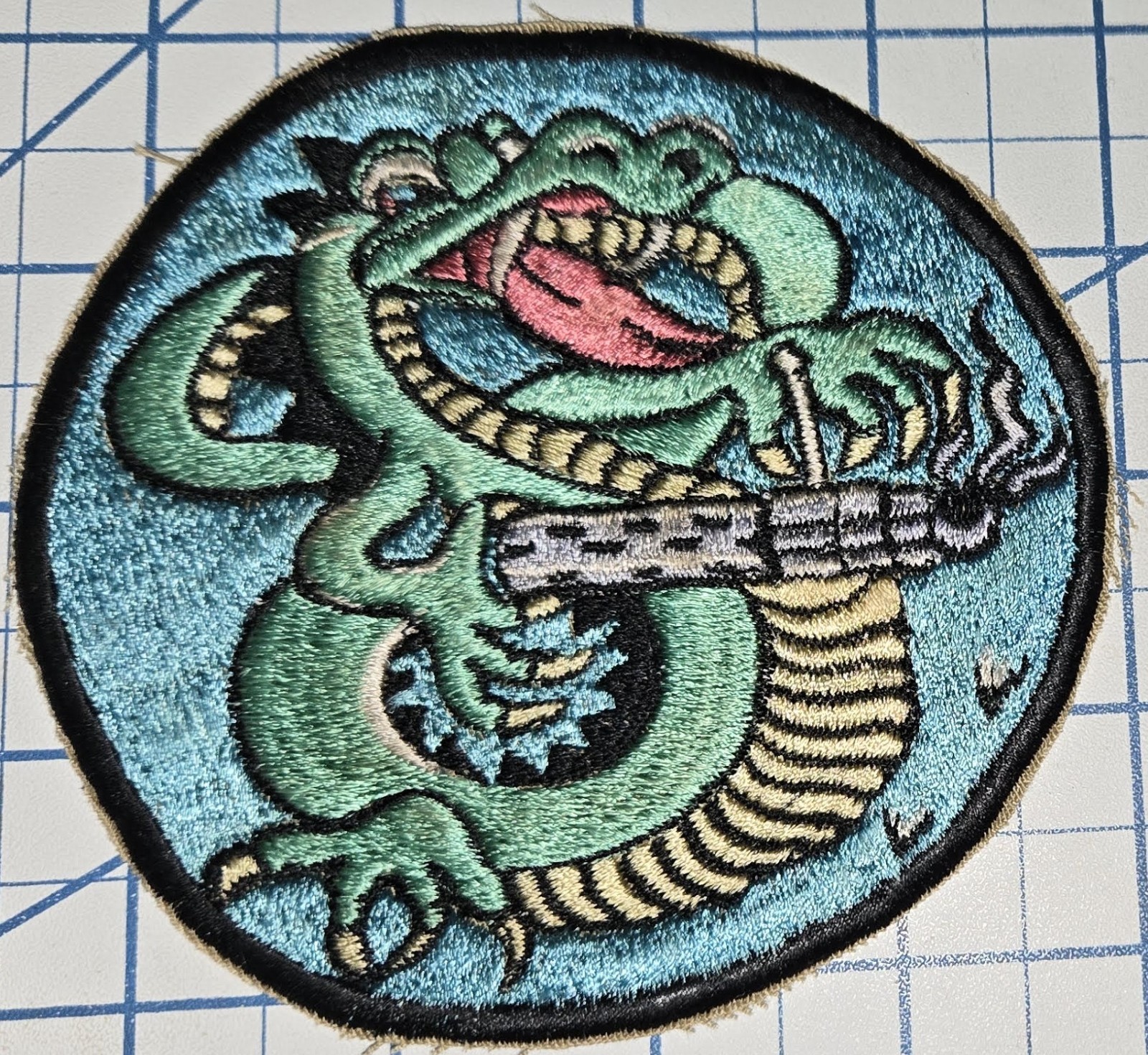 WW2 GREEN DRAGONS 318th FIGHTER SQUADRON WWII US Army Air Force USAAF Patch