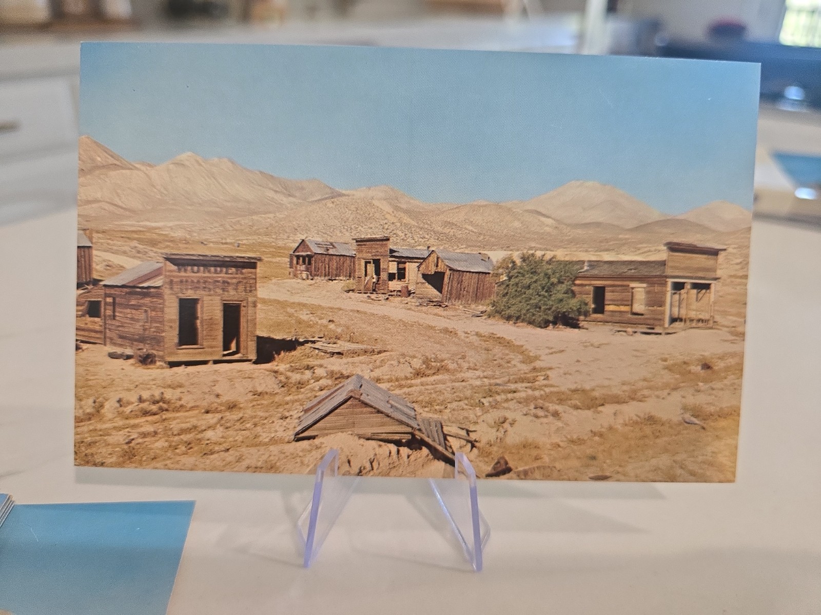 Rawhide Nevada Ghost Town Scene Historical Vintage Postcard