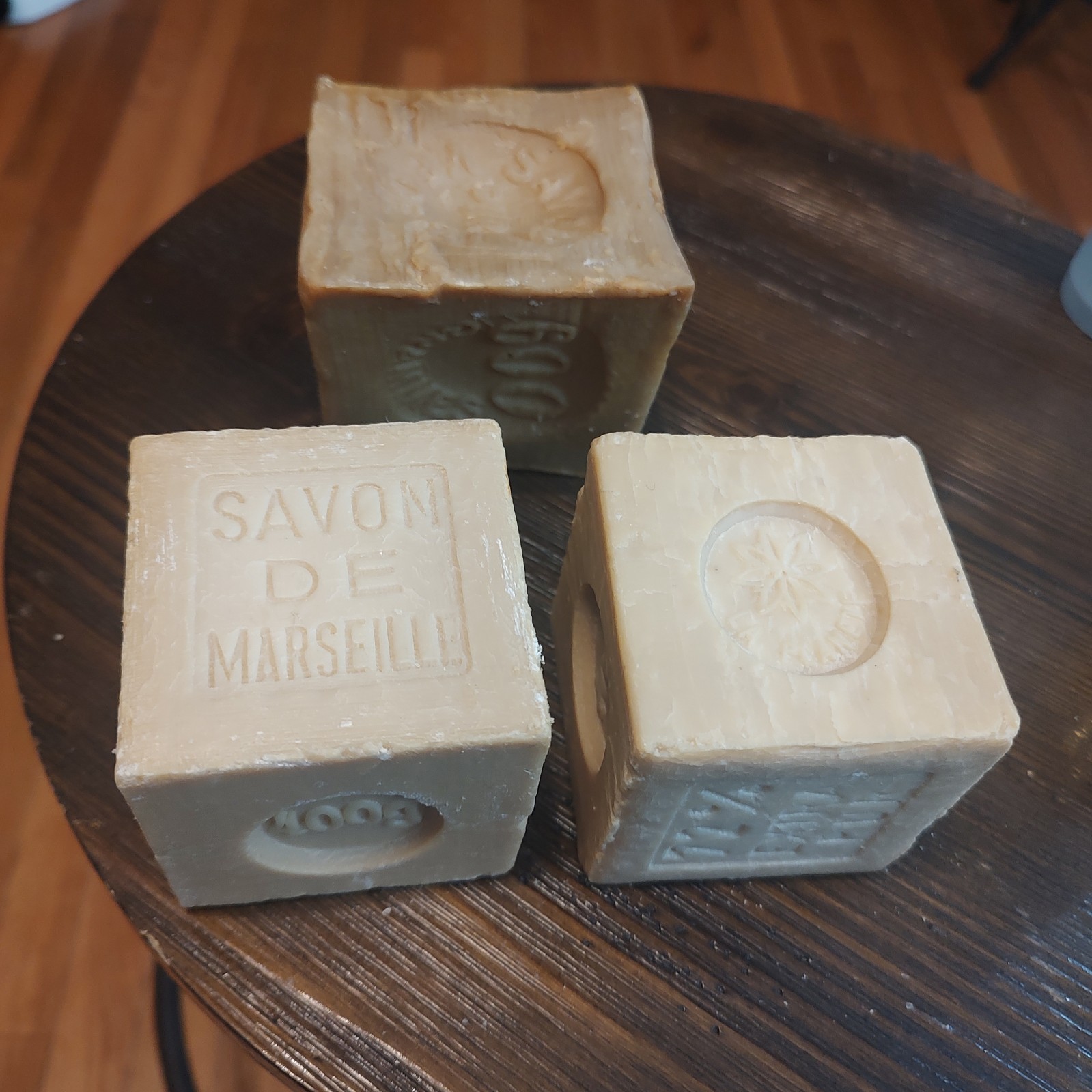 Vintage Savon de Marseille French Soap Squares  Bathroom / Mud Room 